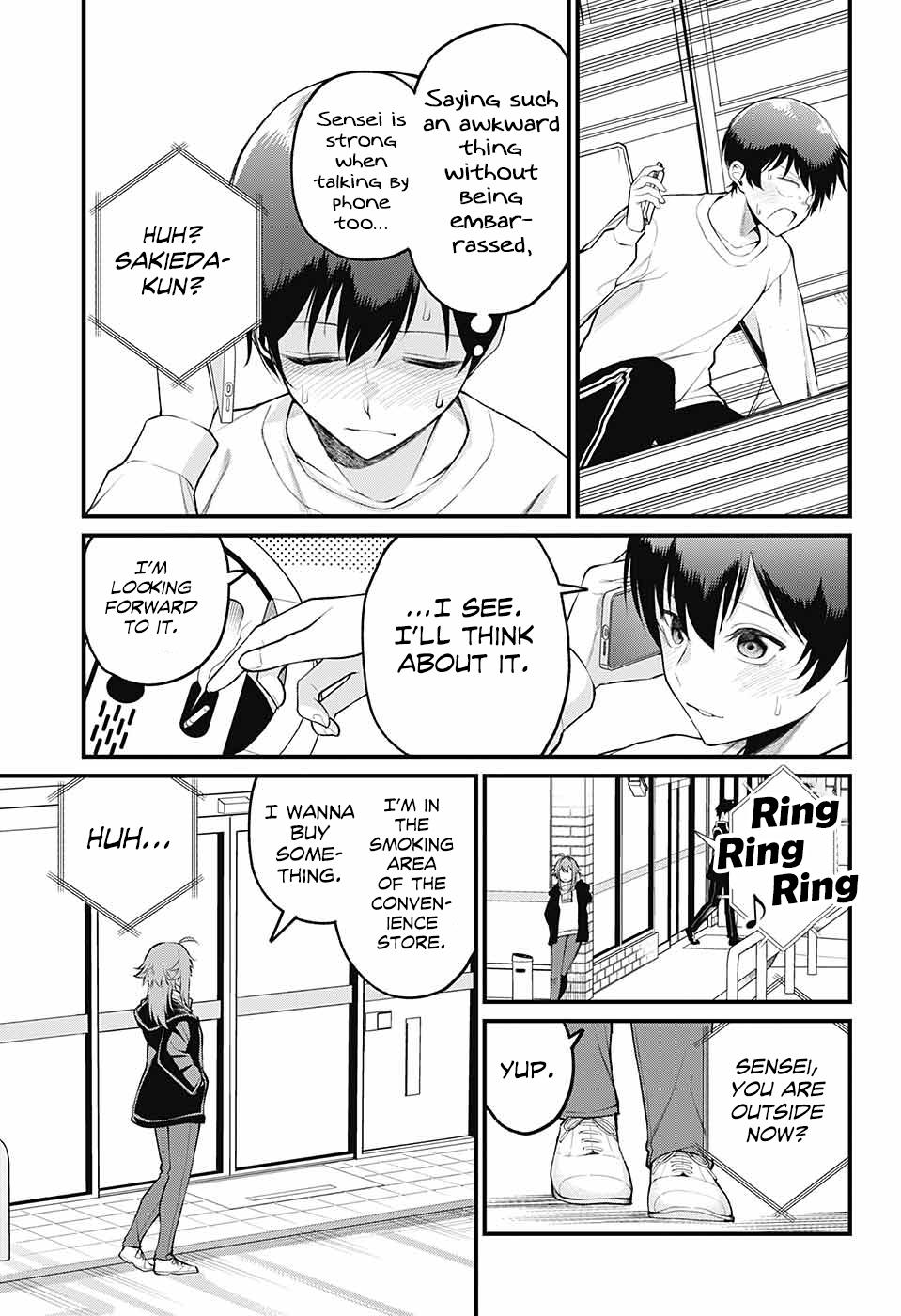 Akanabe-sensei Doesn't Know about Embarrassment Chapter 4 8