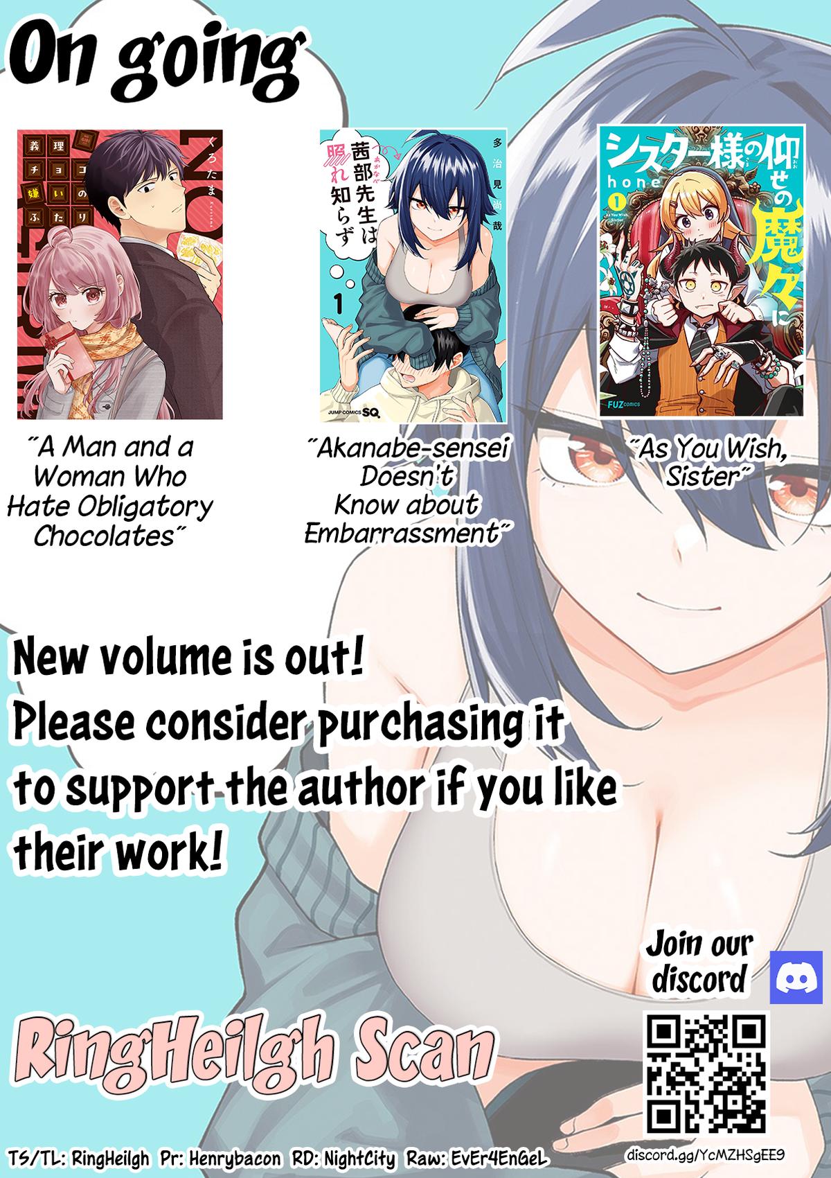 Akanabe-sensei Doesn't Know about Embarrassment Chapter 15 14