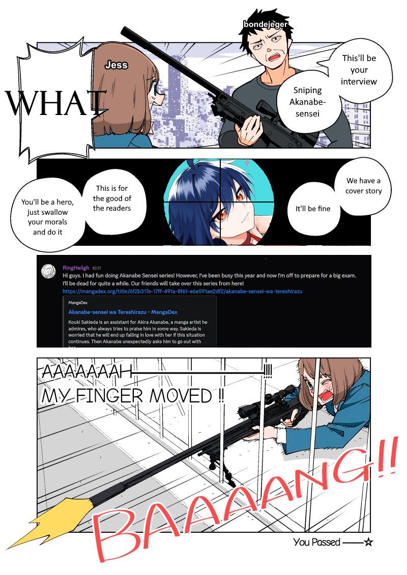 Akanabe-sensei Doesn't Know about Embarrassment Chapter 29 17