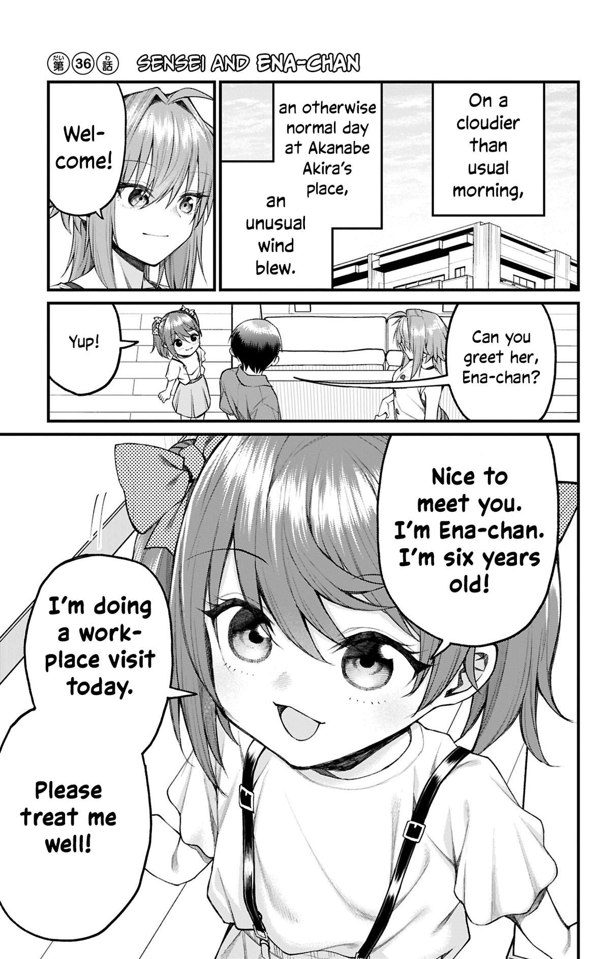 Akanabe-sensei Doesn't Know about Embarrassment Chapter 36 1