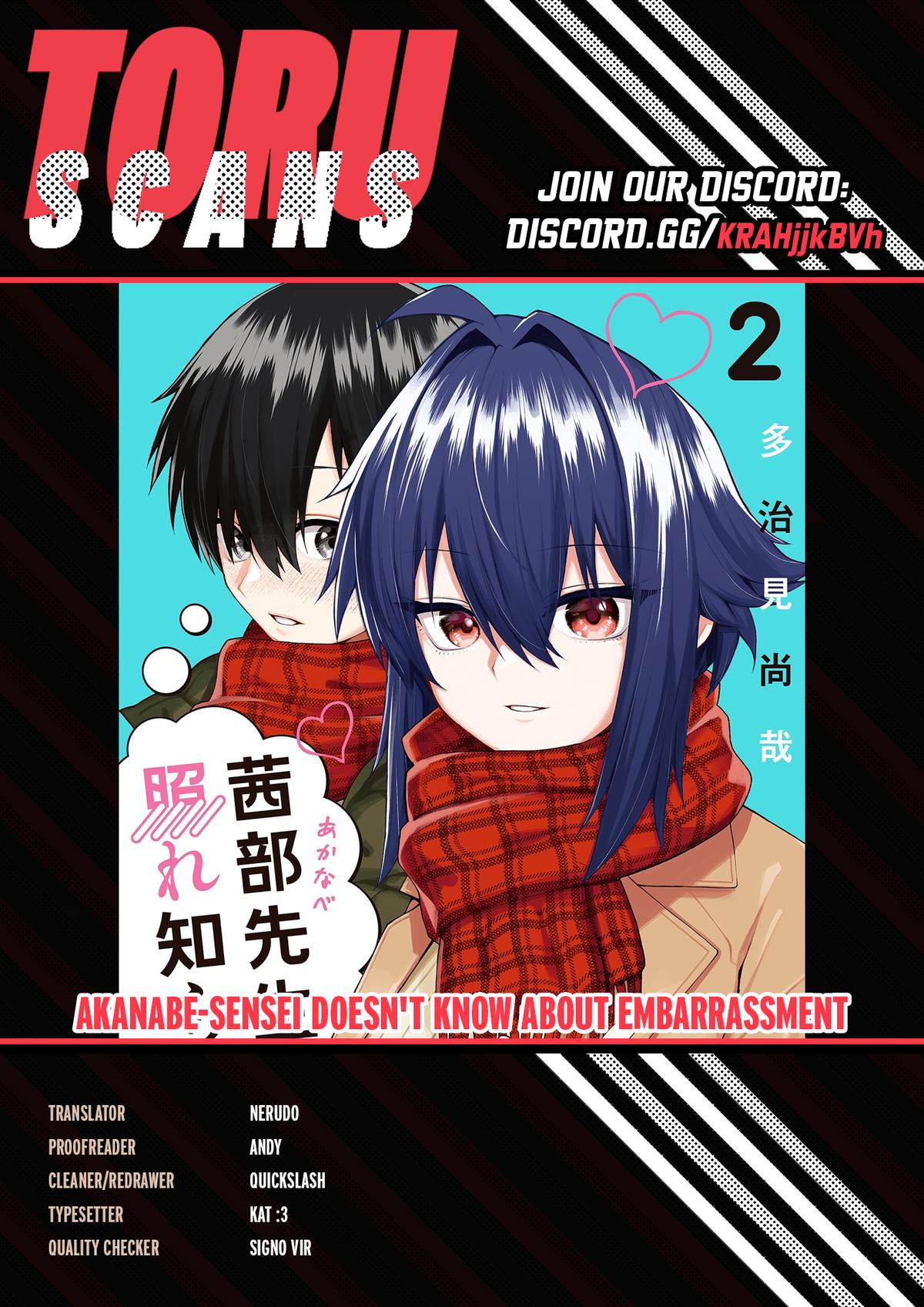 Akanabe-sensei Doesn't Know about Embarrassment Chapter 50 1
