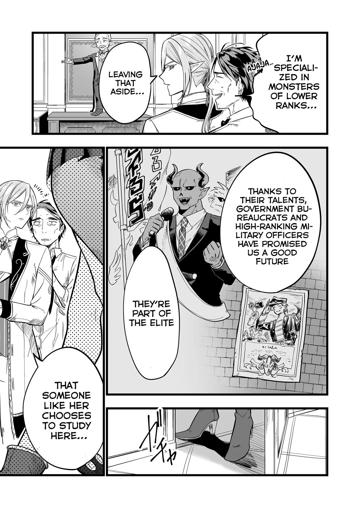 "Ano Toki Tasukete Itadaita Monster Musume desu." Isekai Ossan Kyoushi Totsuzen no Moteki ni Konwaku suru Chapter 1 38