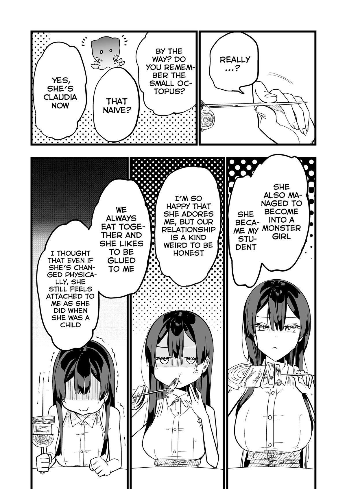 "Ano Toki Tasukete Itadaita Monster Musume desu." Isekai Ossan Kyoushi Totsuzen no Moteki ni Konwaku suru Chapter 4 12