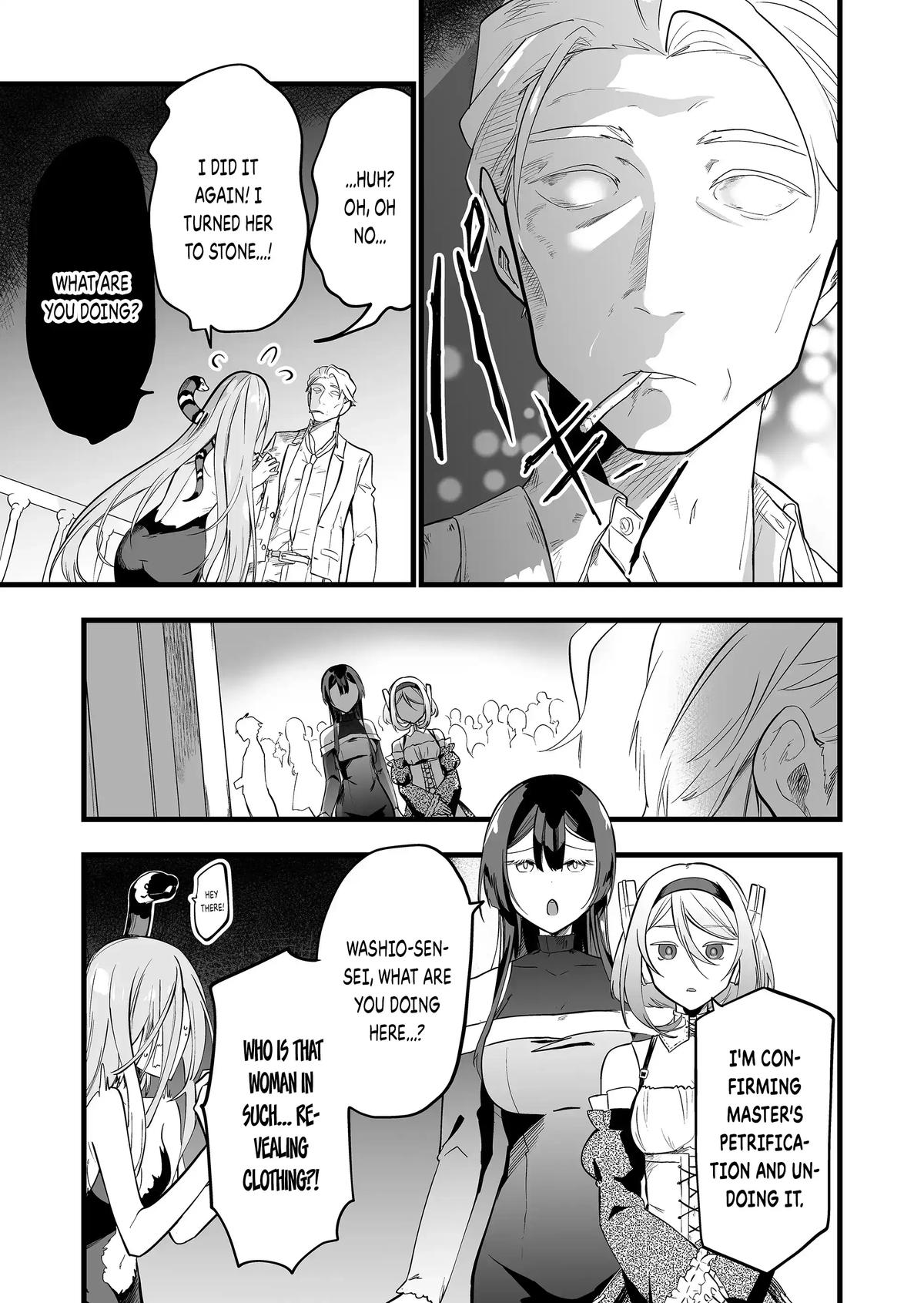"Ano Toki Tasukete Itadaita Monster Musume desu." Isekai Ossan Kyoushi Totsuzen no Moteki ni Konwaku suru Chapter 24 16