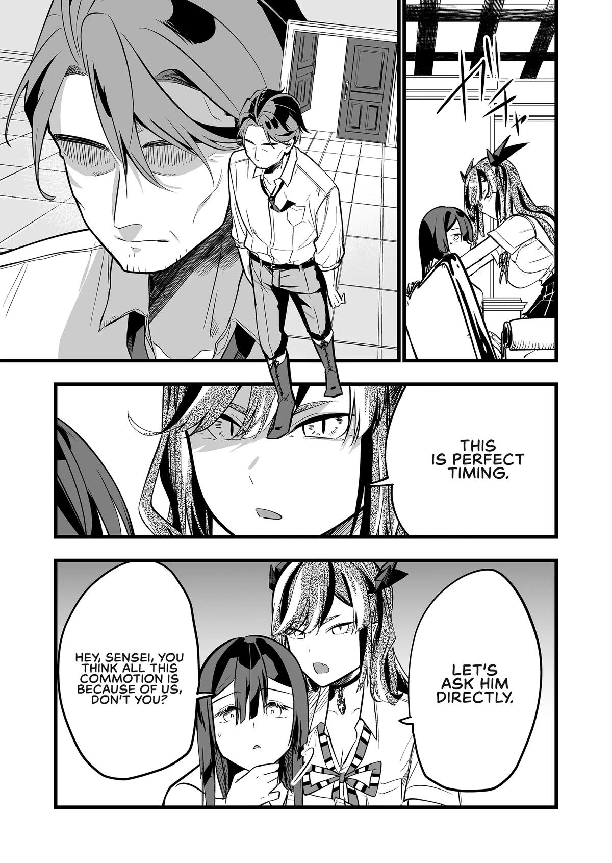 "Ano Toki Tasukete Itadaita Monster Musume desu." Isekai Ossan Kyoushi Totsuzen no Moteki ni Konwaku suru Chapter 31 11