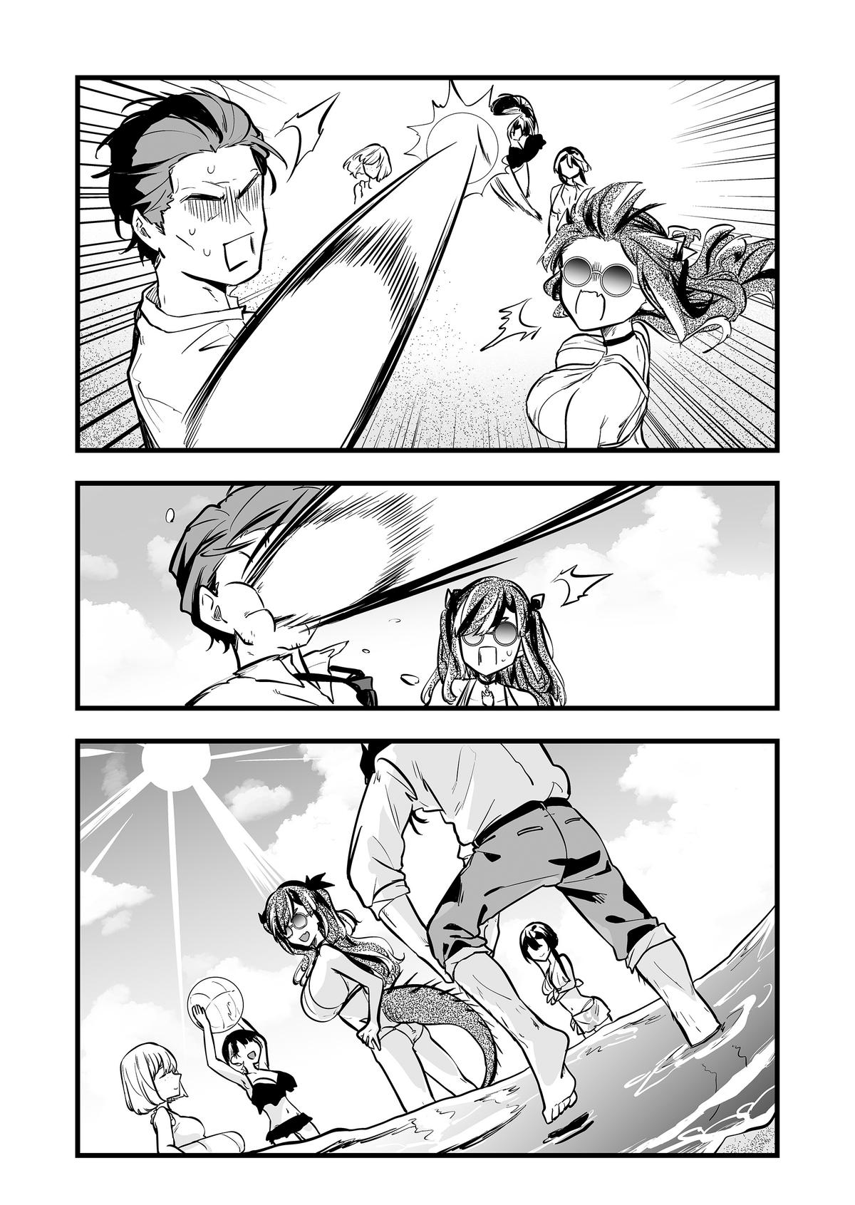 "Ano Toki Tasukete Itadaita Monster Musume desu." Isekai Ossan Kyoushi Totsuzen no Moteki ni Konwaku suru Chapter 44 14
