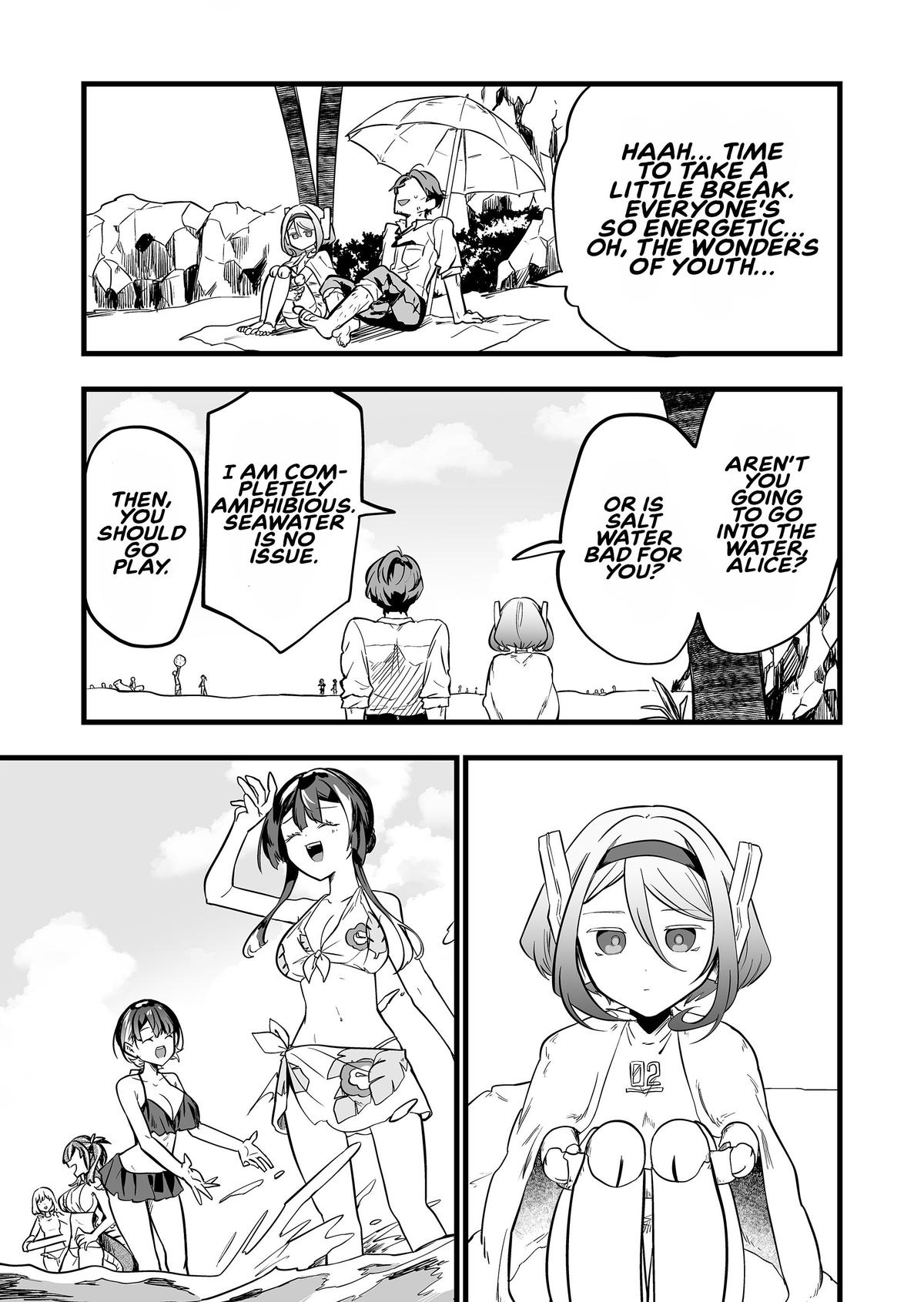 "Ano Toki Tasukete Itadaita Monster Musume desu." Isekai Ossan Kyoushi Totsuzen no Moteki ni Konwaku suru Chapter 45 3
