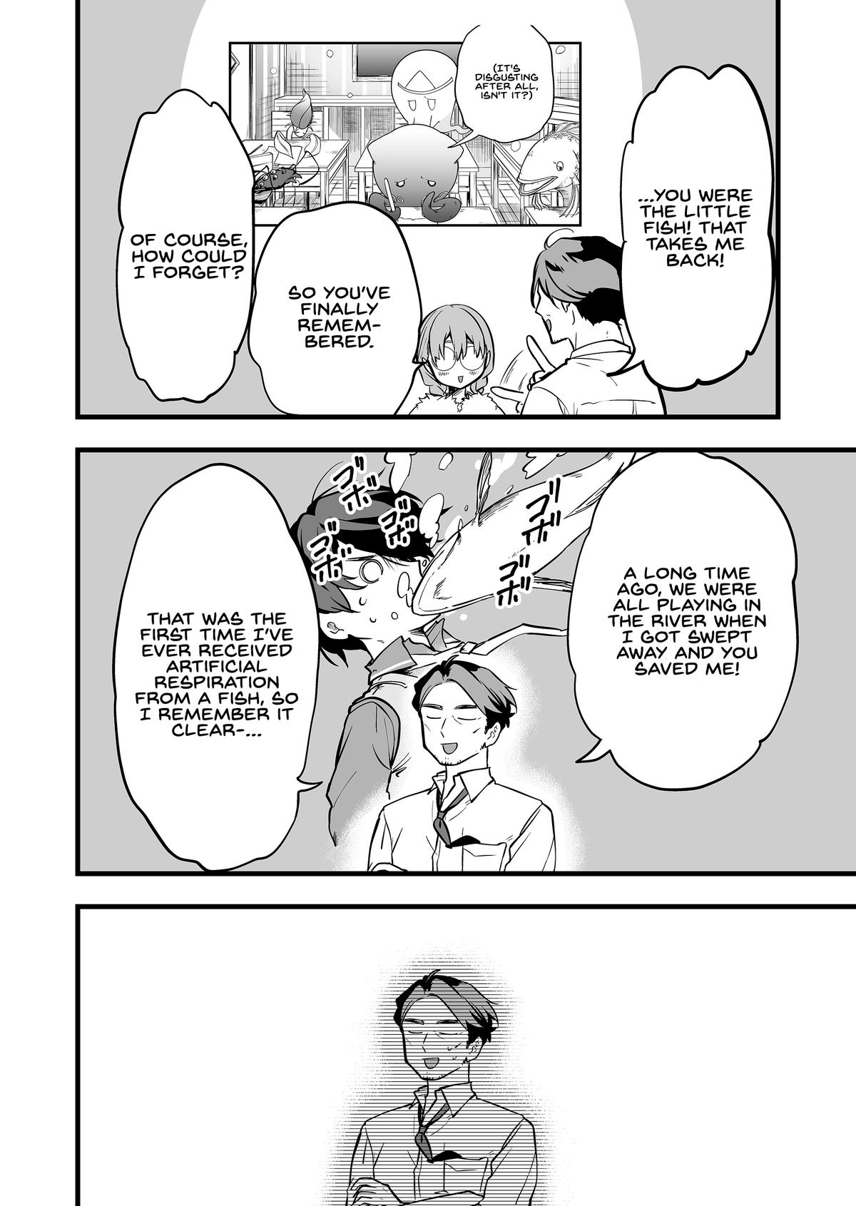 "Ano Toki Tasukete Itadaita Monster Musume desu." Isekai Ossan Kyoushi Totsuzen no Moteki ni Konwaku suru Chapter 51 19