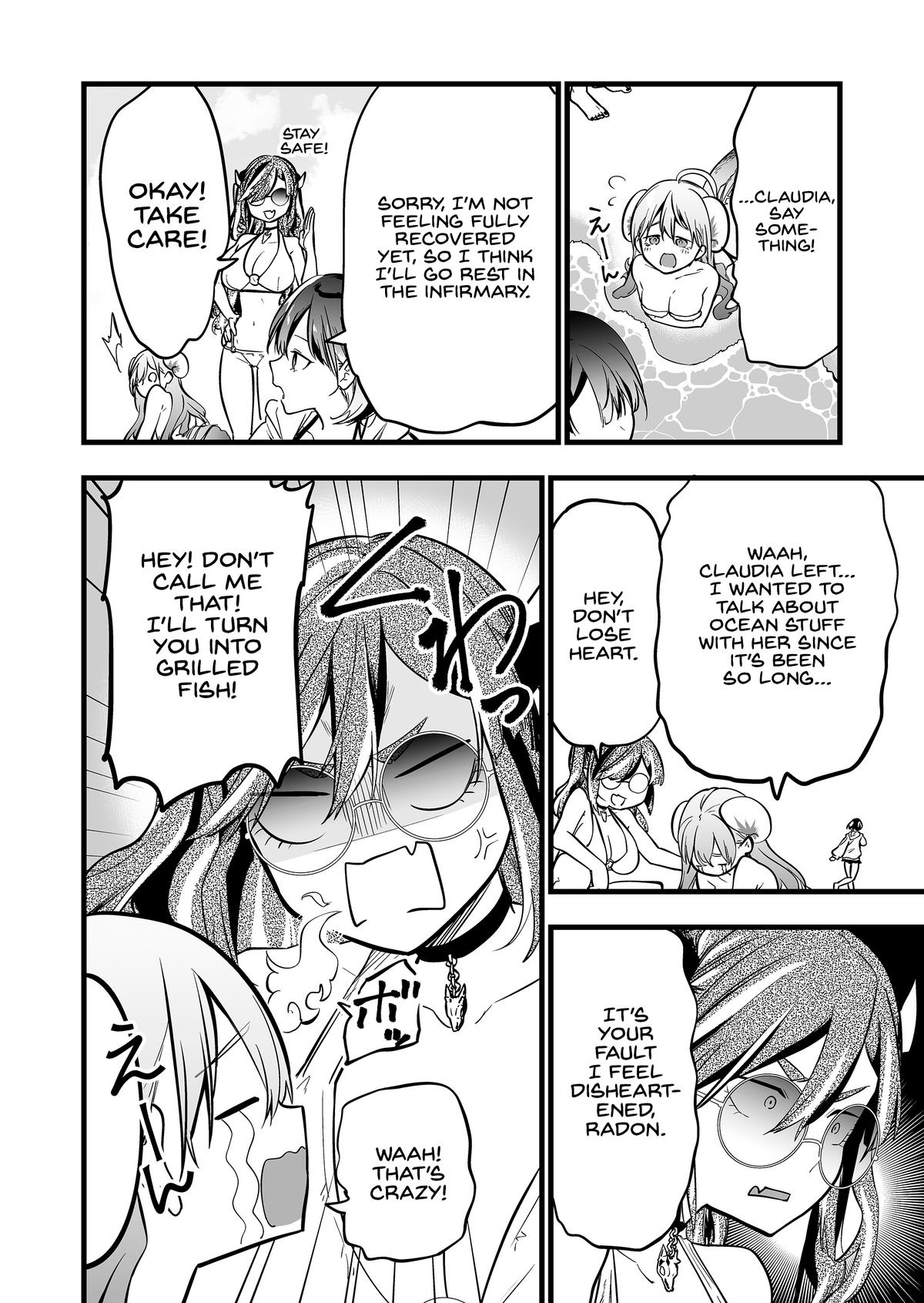 "Ano Toki Tasukete Itadaita Monster Musume desu." Isekai Ossan Kyoushi Totsuzen no Moteki ni Konwaku suru Chapter 52 6