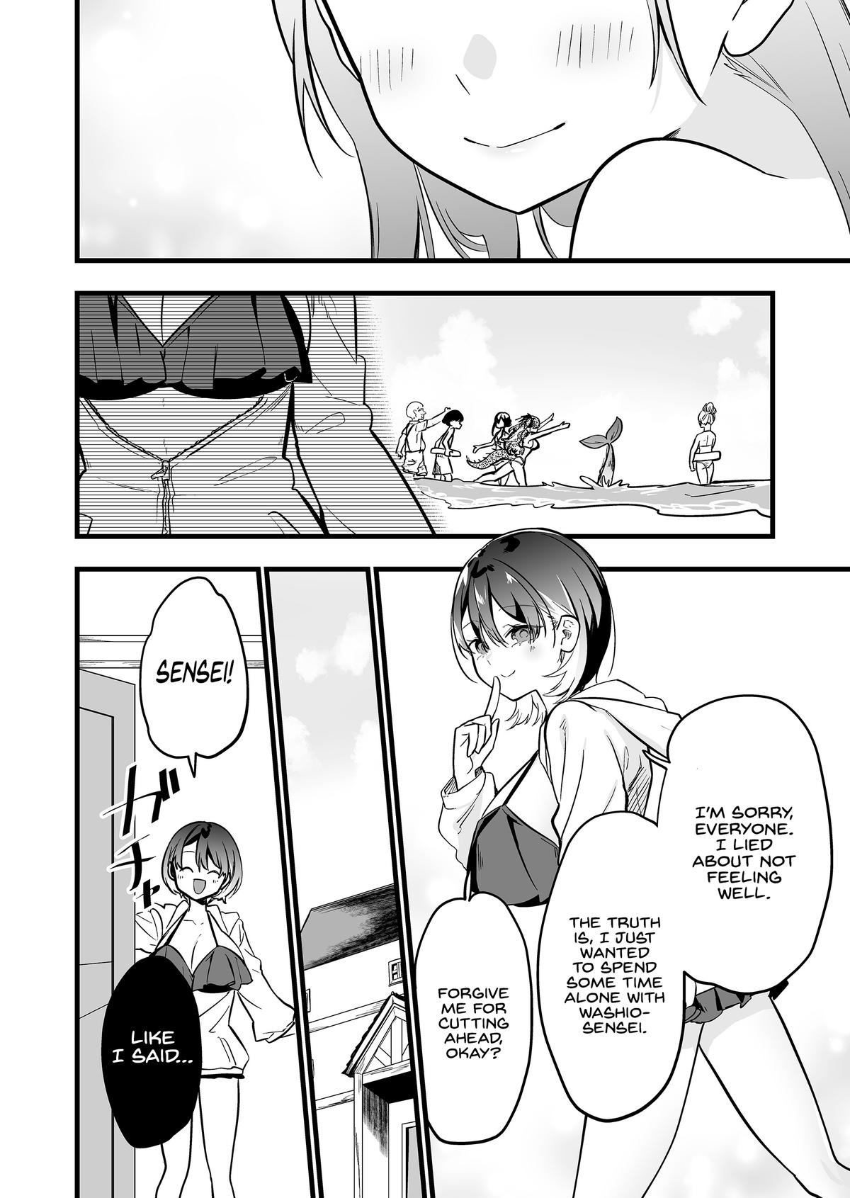 "Ano Toki Tasukete Itadaita Monster Musume desu." Isekai Ossan Kyoushi Totsuzen no Moteki ni Konwaku suru Chapter 52 8