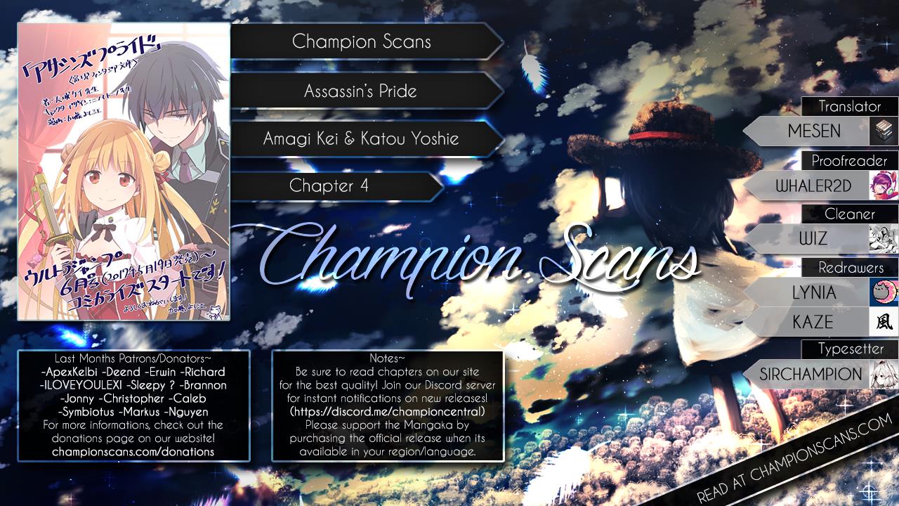 Assassin's Pride Lesson: 4 1