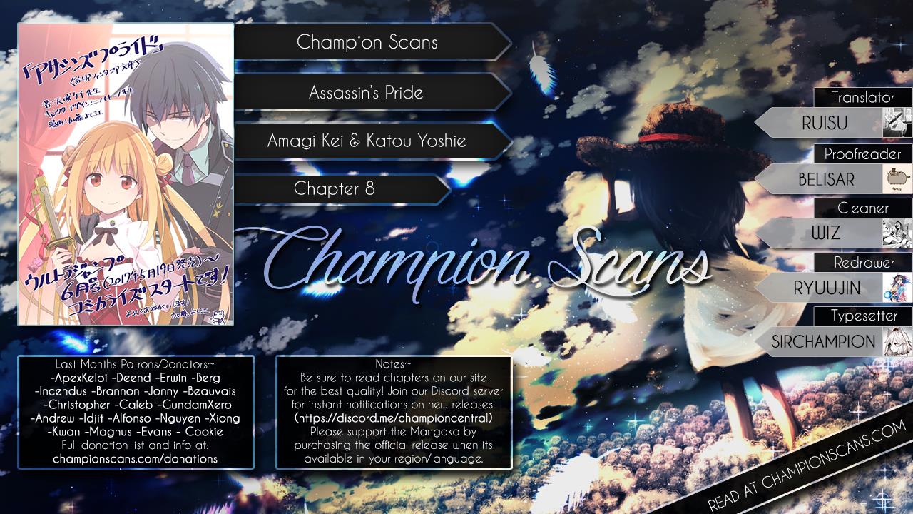 Assassin's Pride Lesson: 8 1