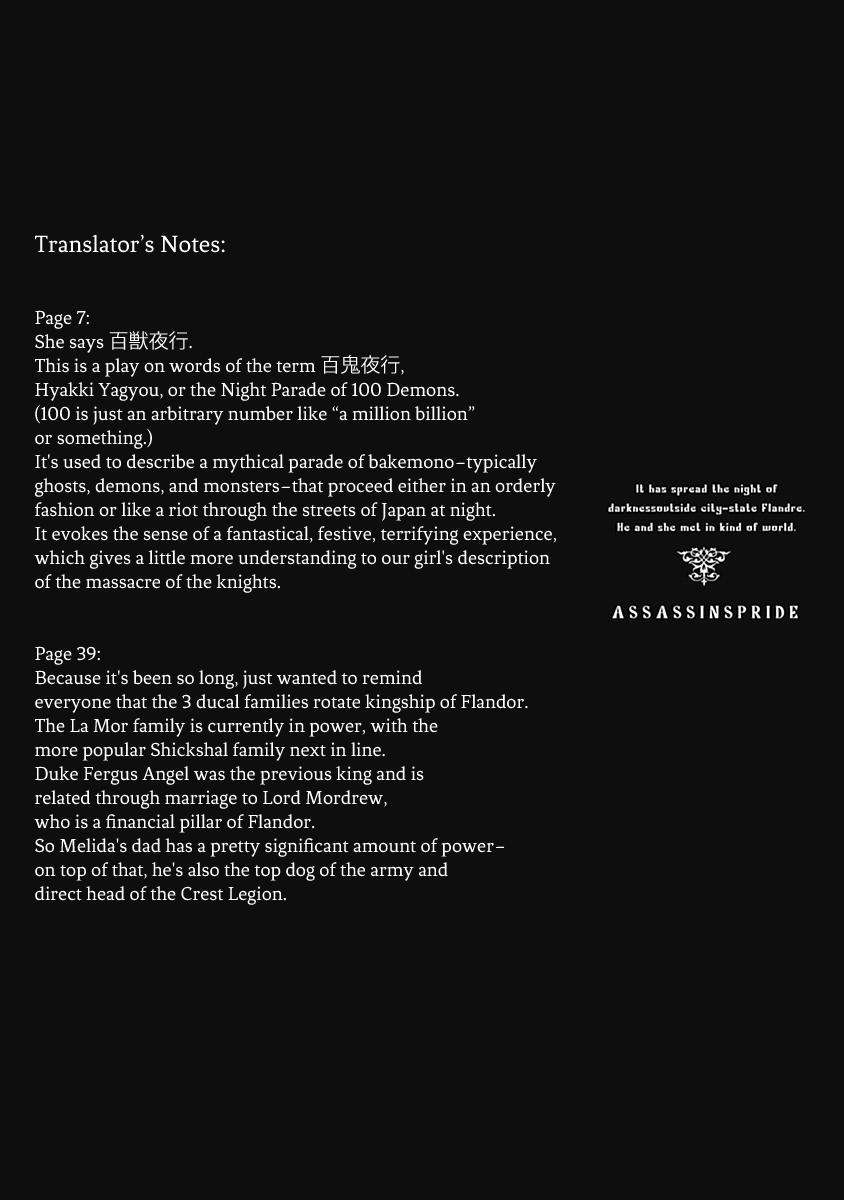 Assassin's Pride Lesson: 46 39