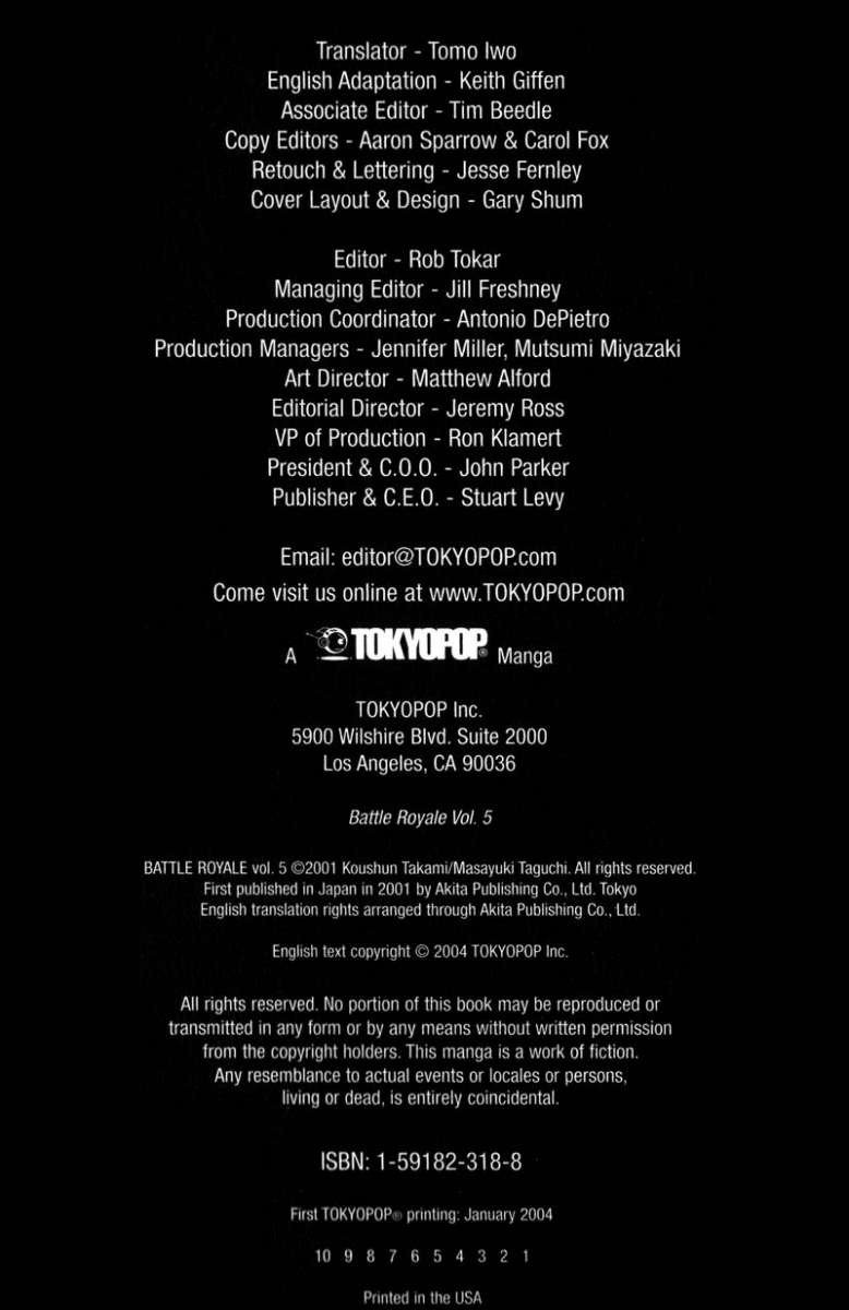 Battle Royale Chapter 33 5