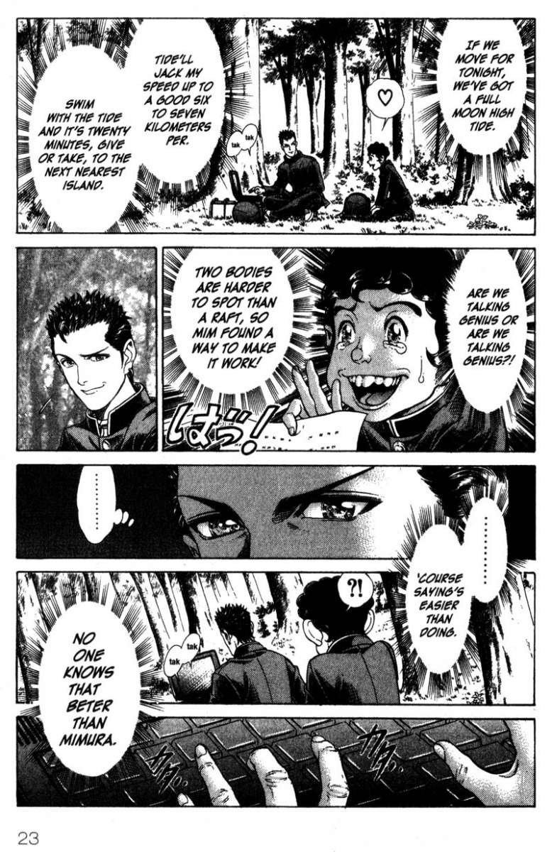 Battle Royale Chapter 33 23