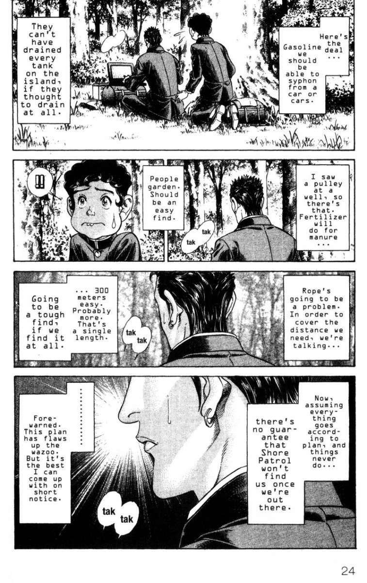 Battle Royale Chapter 33 24