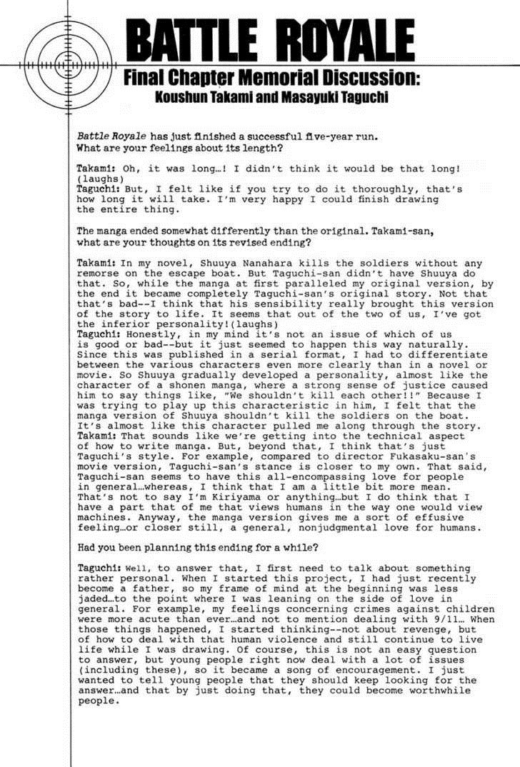 Battle Royale Chapter 119 33