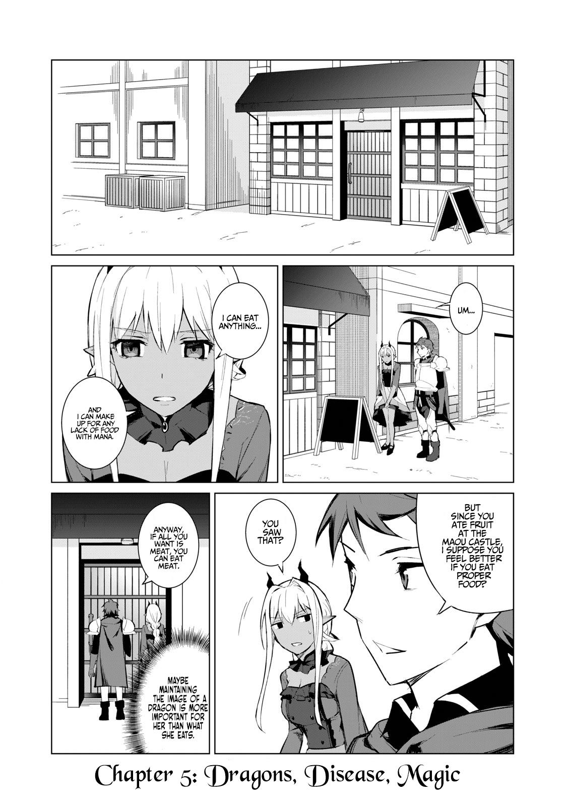 Biryuu Enshoutan ~Jikokouteikan ga Gekitei na Dragon-kyuu Bishoujo Maou o, Yuusha ga Icharabu de Taijisuru Ohanashi~ Chapter 5 2
