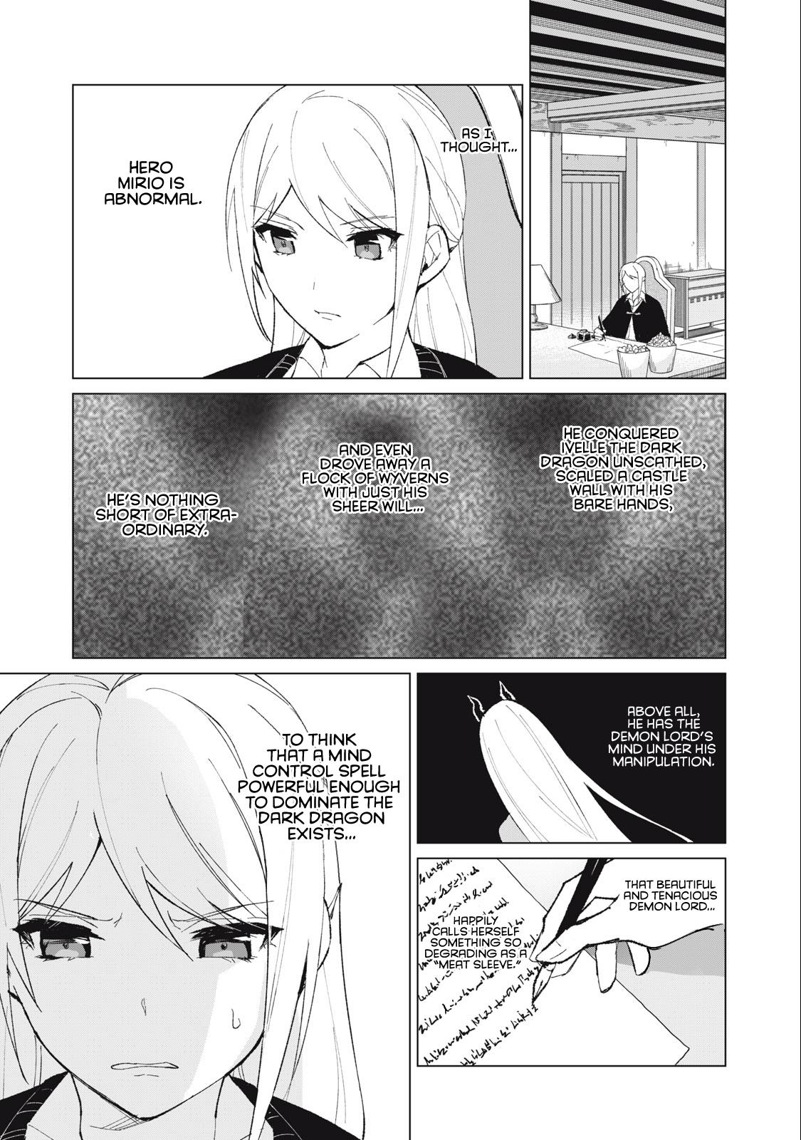 Biryuu Enshoutan ~Jikokouteikan ga Gekitei na Dragon-kyuu Bishoujo Maou o, Yuusha ga Icharabu de Taijisuru Ohanashi~ Chapter 11 14