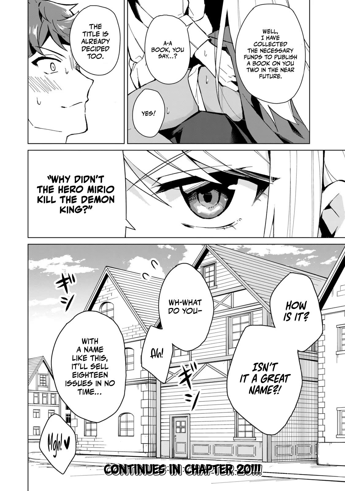 Biryuu Enshoutan ~Jikokouteikan ga Gekitei na Dragon-kyuu Bishoujo Maou o, Yuusha ga Icharabu de Taijisuru Ohanashi~ Chapter 19 17