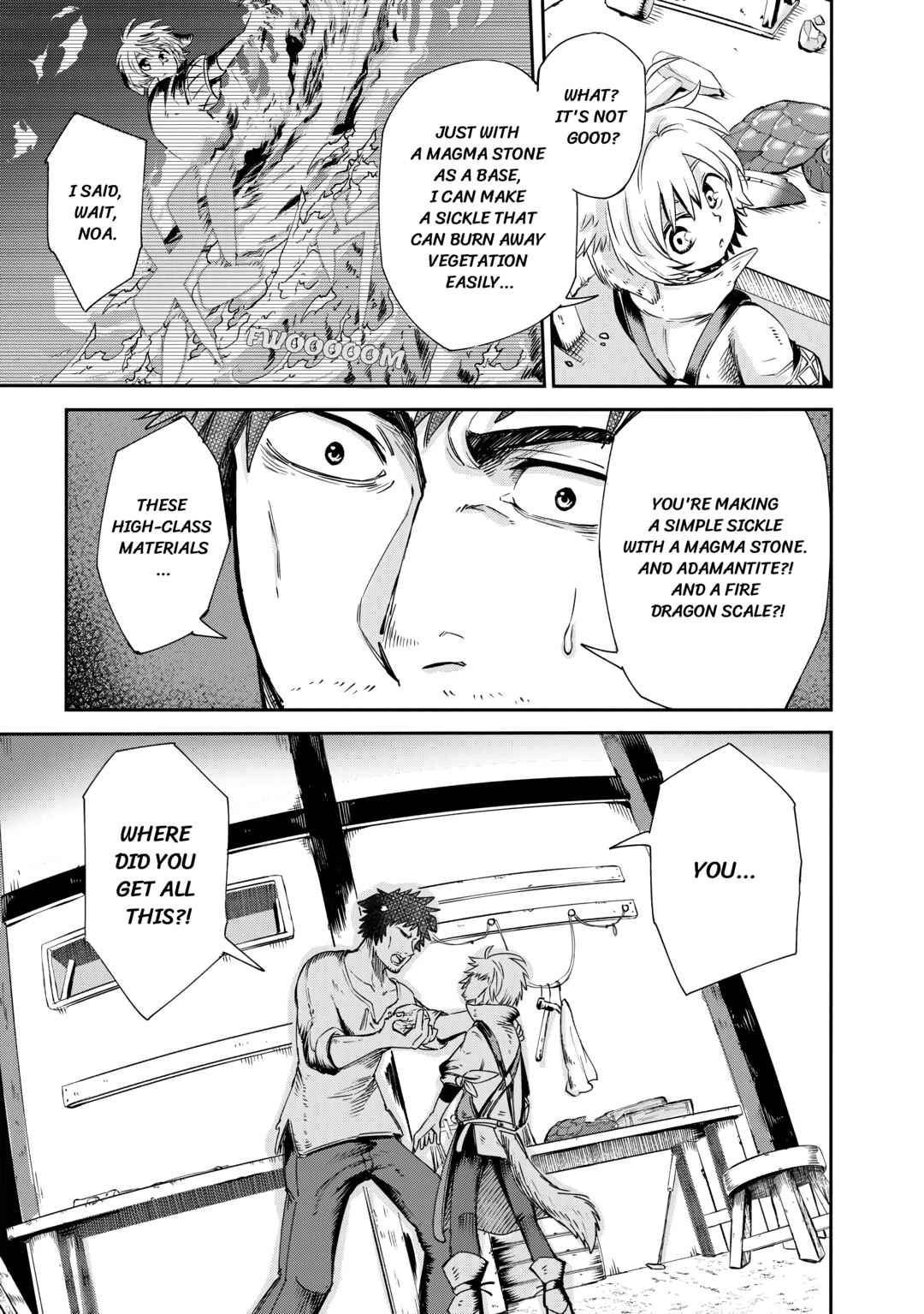Blacksmith Apprentice at Level 596 Chapter 1 15