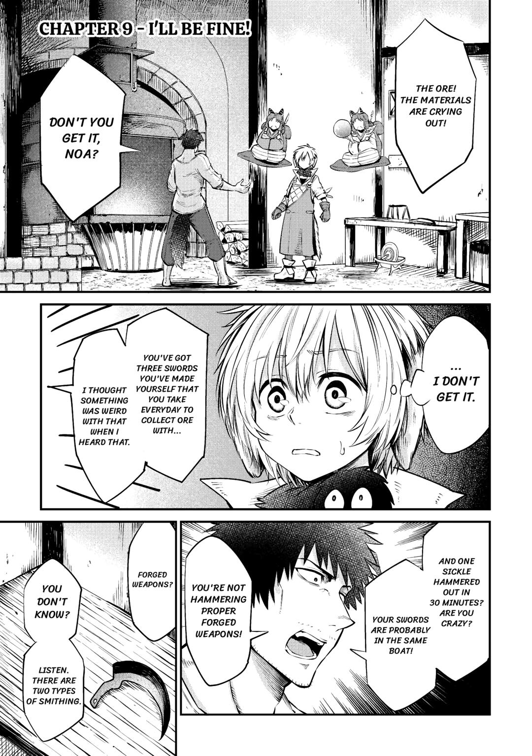 Blacksmith Apprentice at Level 596 Chapter 9 1
