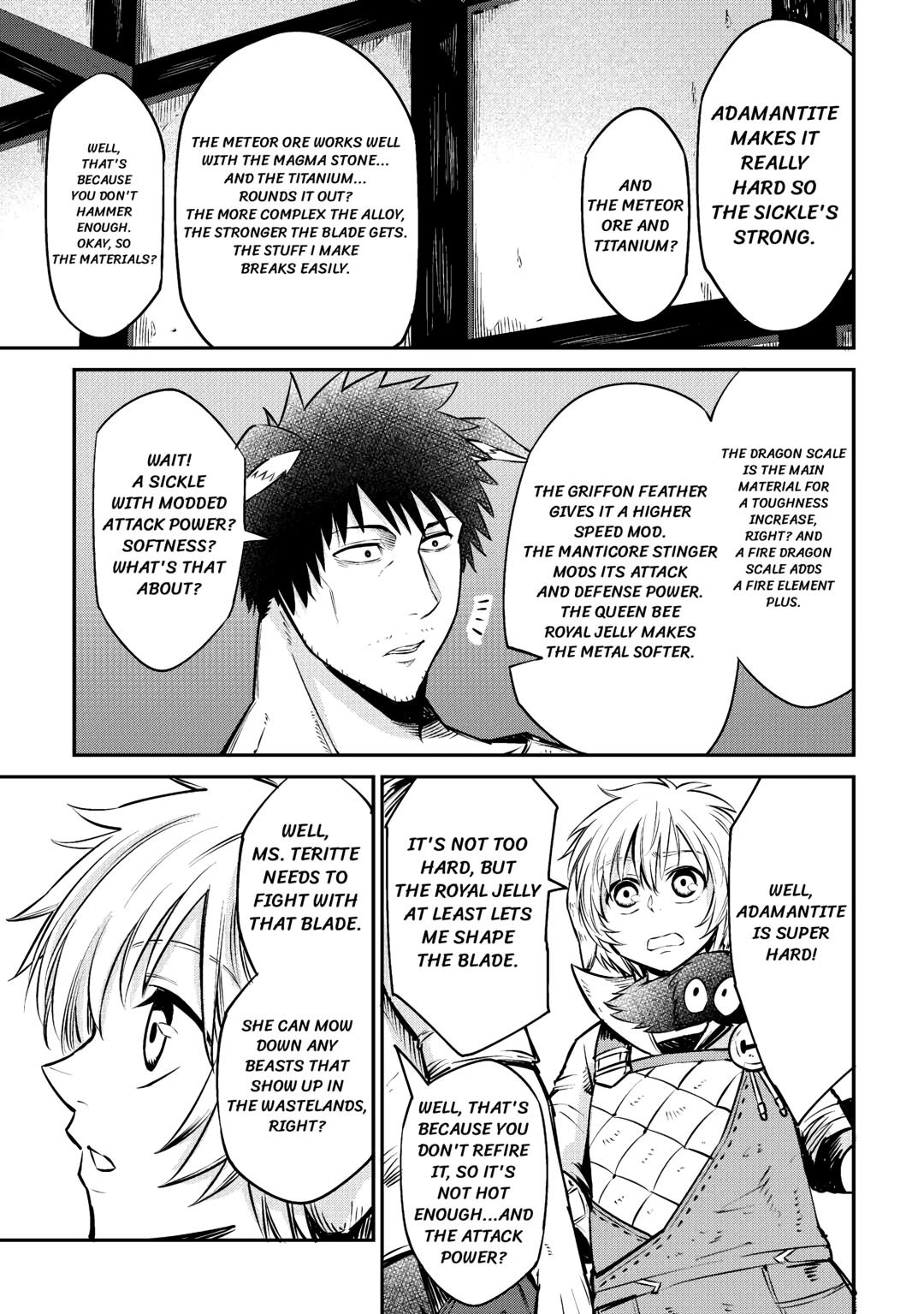 Blacksmith Apprentice at Level 596 Chapter 9 7