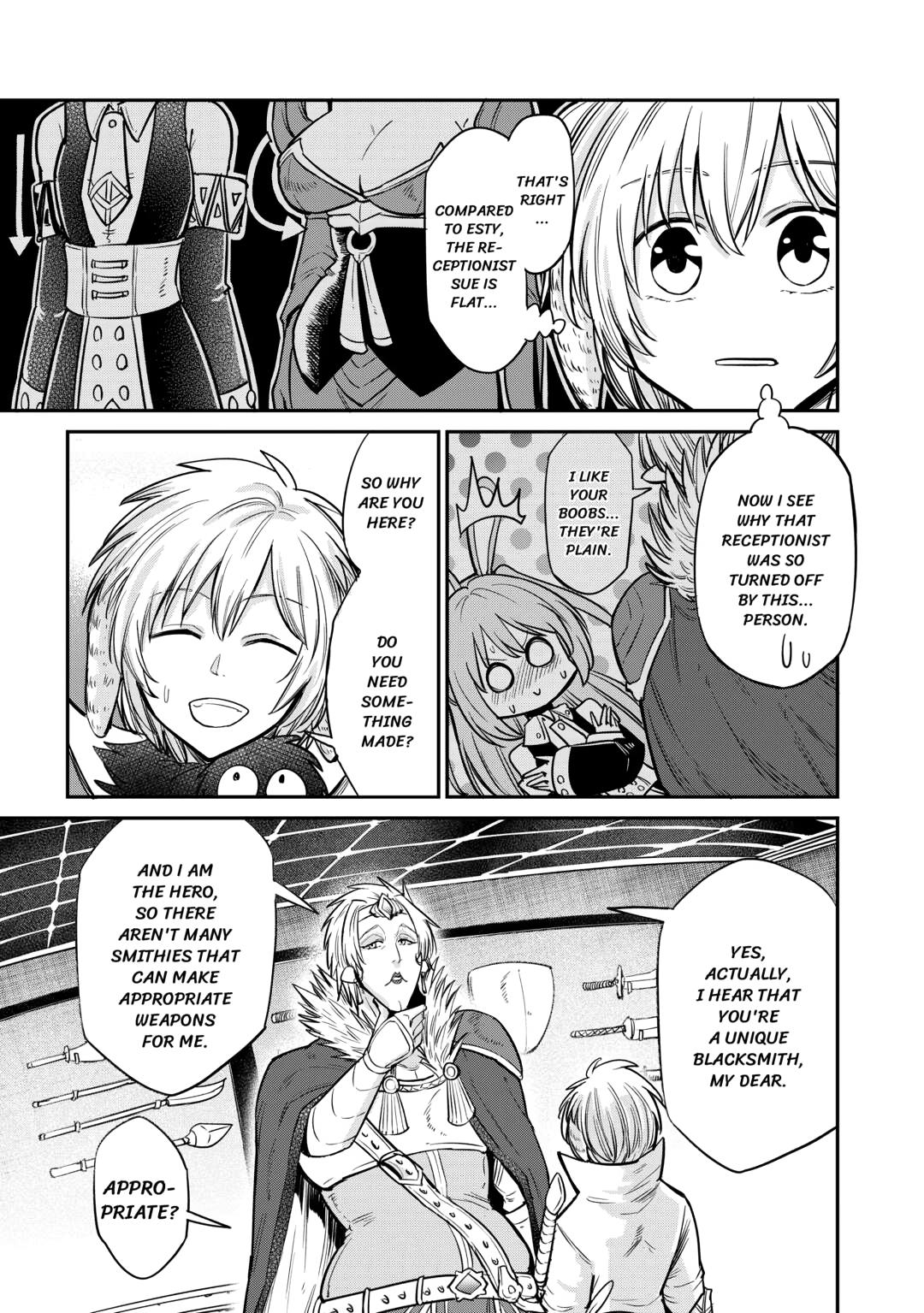 Blacksmith Apprentice at Level 596 Chapter 22 5