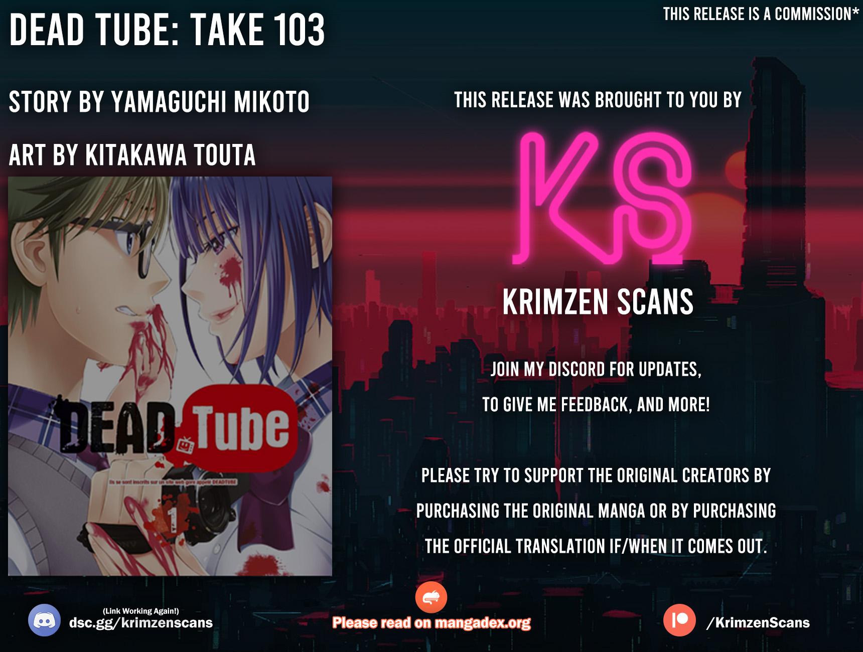 DEAD Tube take. 103 1