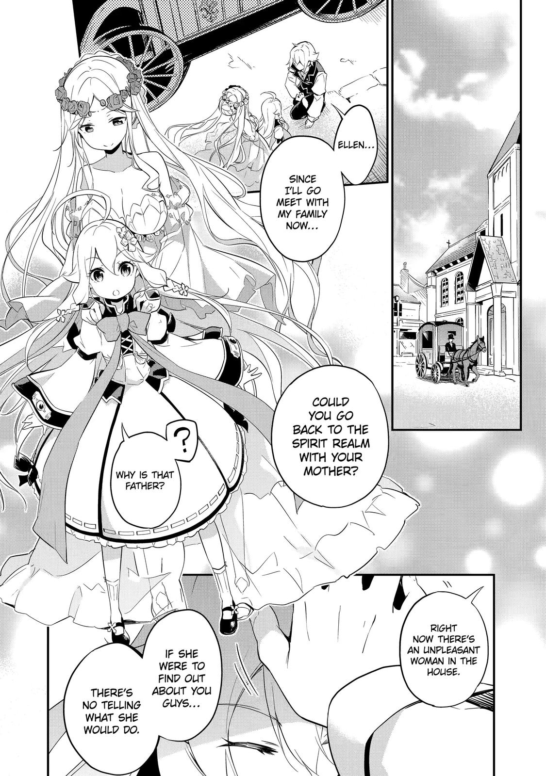 Reincarnated as the Daughter of the Legendary Hero and the Queen of Spirits Chapter 2 4
