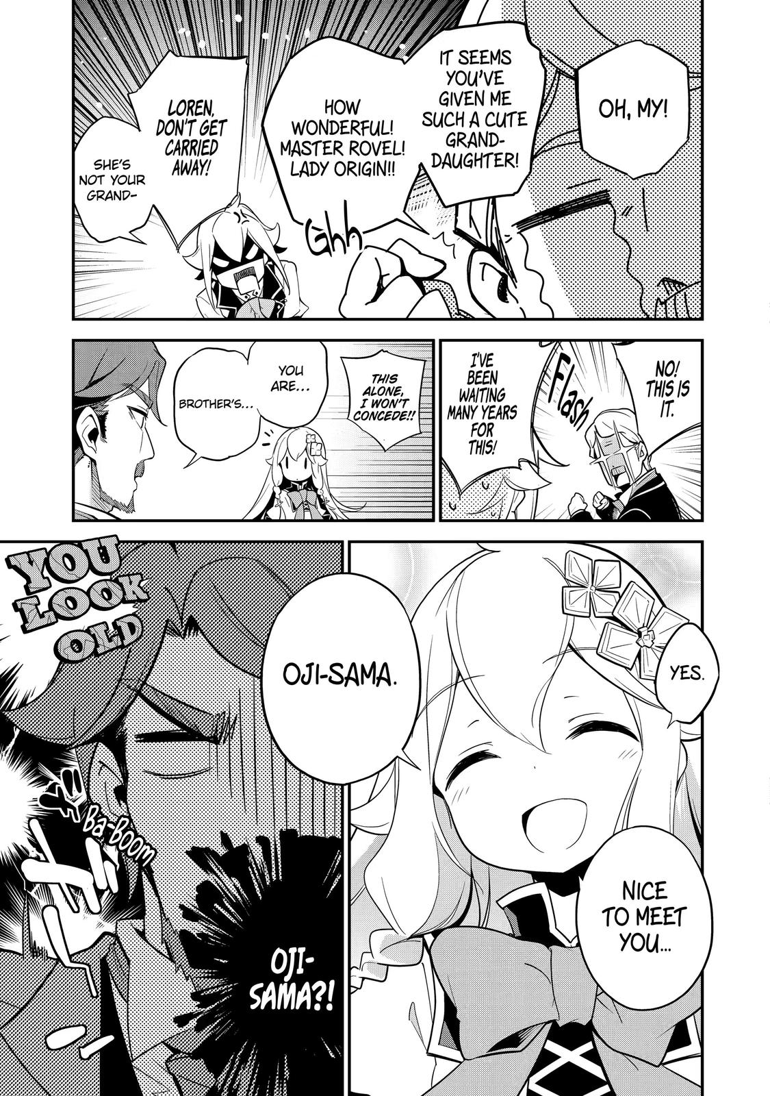 Reincarnated as the Daughter of the Legendary Hero and the Queen of Spirits Chapter 4 5