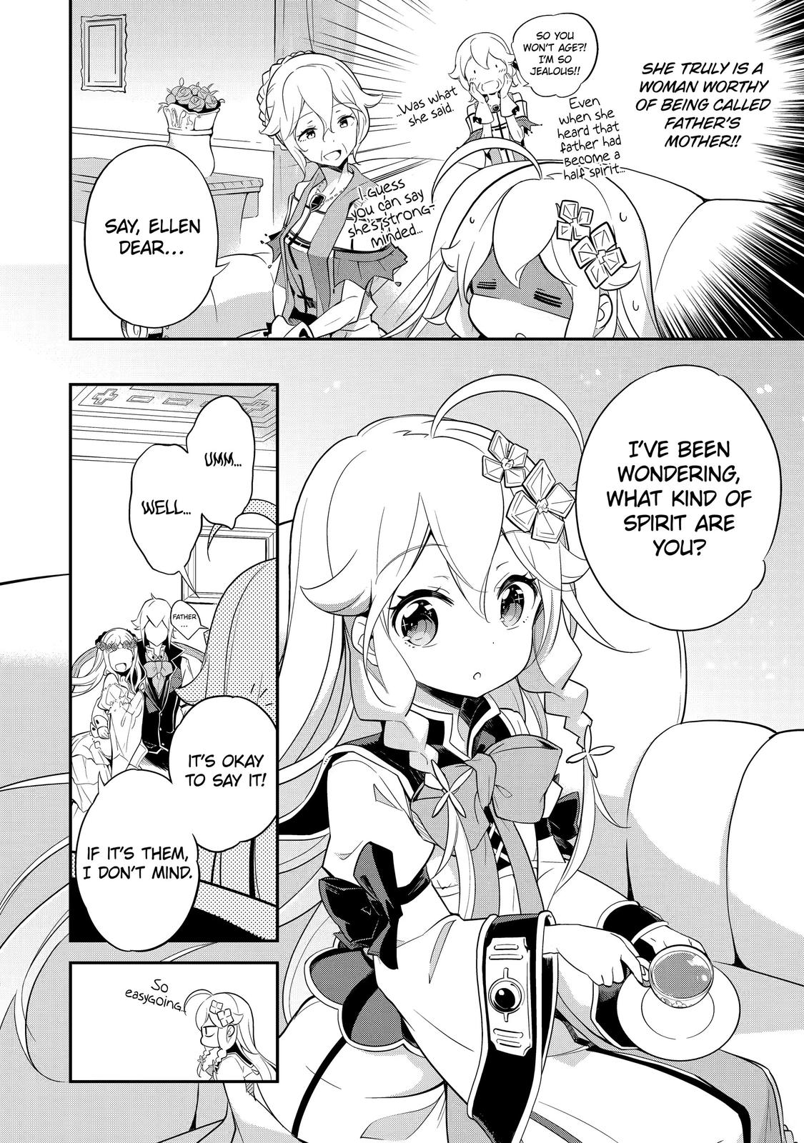 Reincarnated as the Daughter of the Legendary Hero and the Queen of Spirits Chapter 8 12