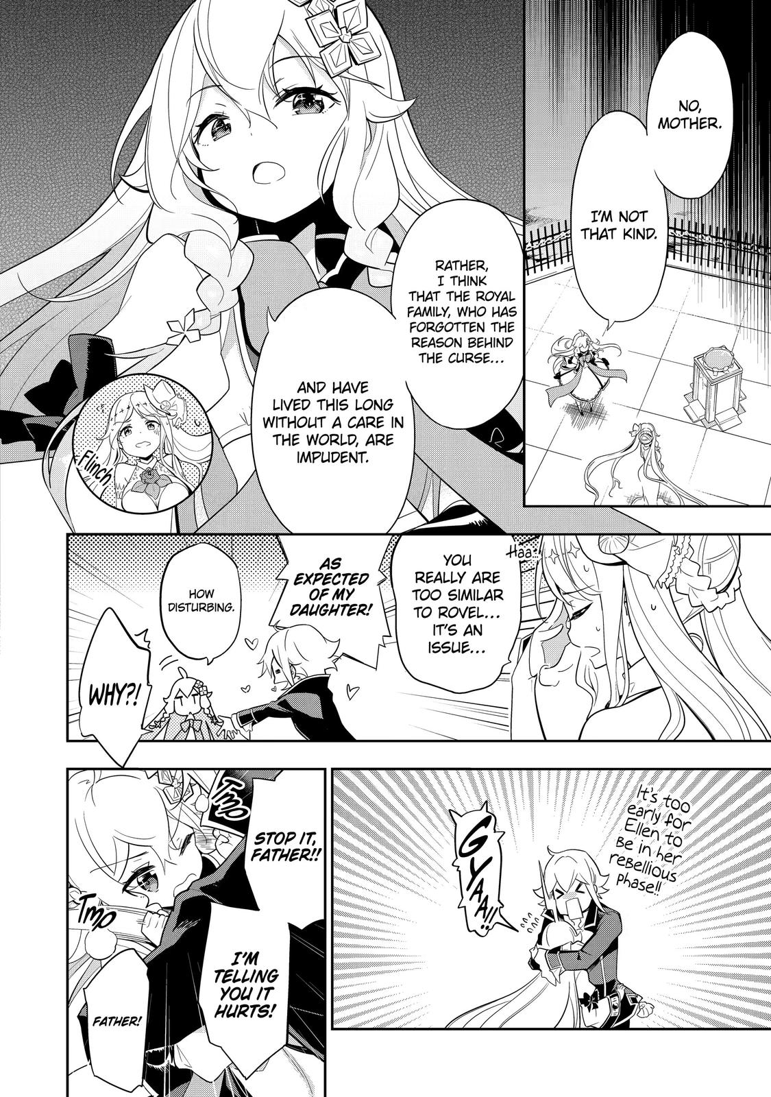 Reincarnated as the Daughter of the Legendary Hero and the Queen of Spirits Chapter 14 15
