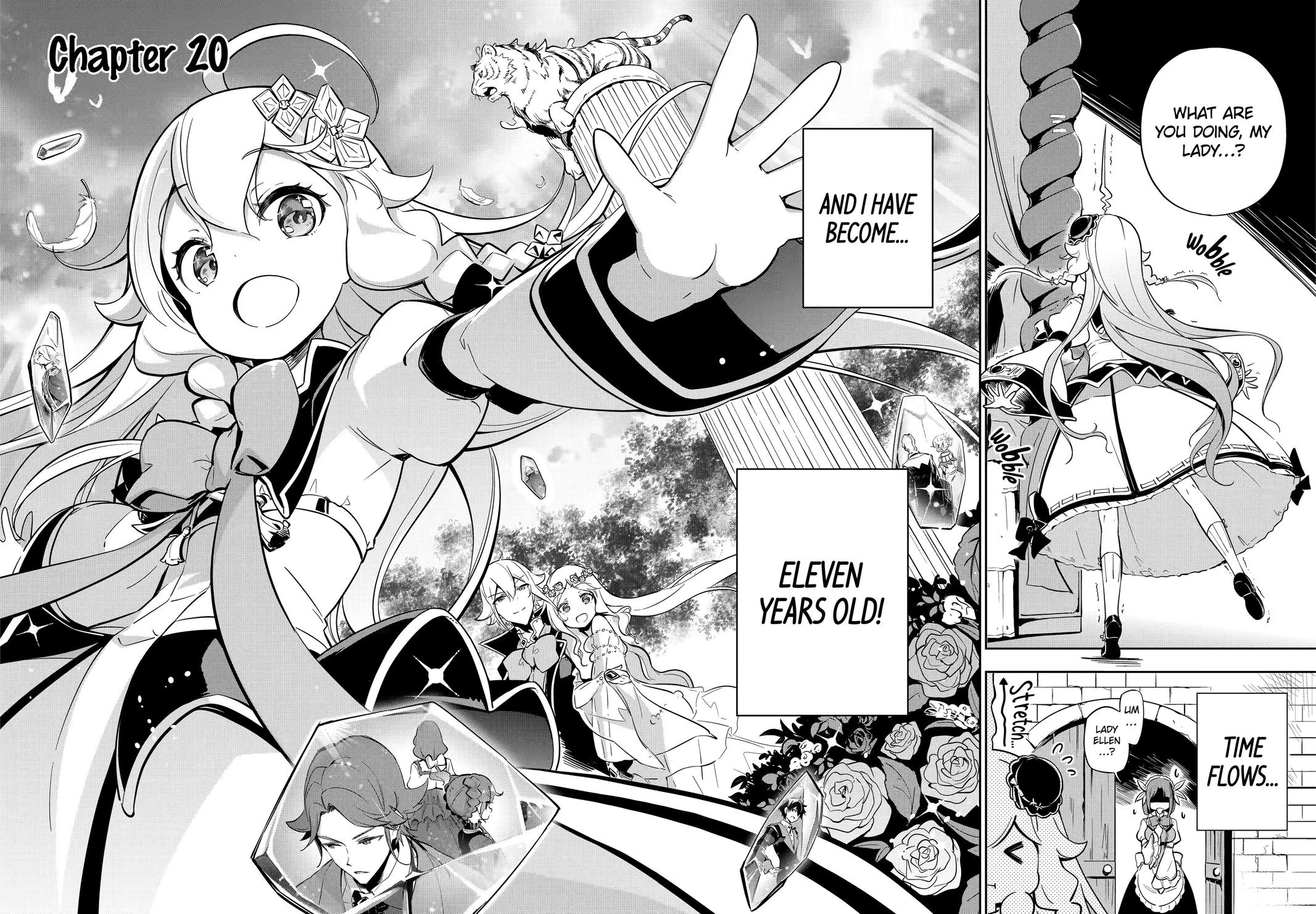 Reincarnated as the Daughter of the Legendary Hero and the Queen of Spirits Chapter 20 2