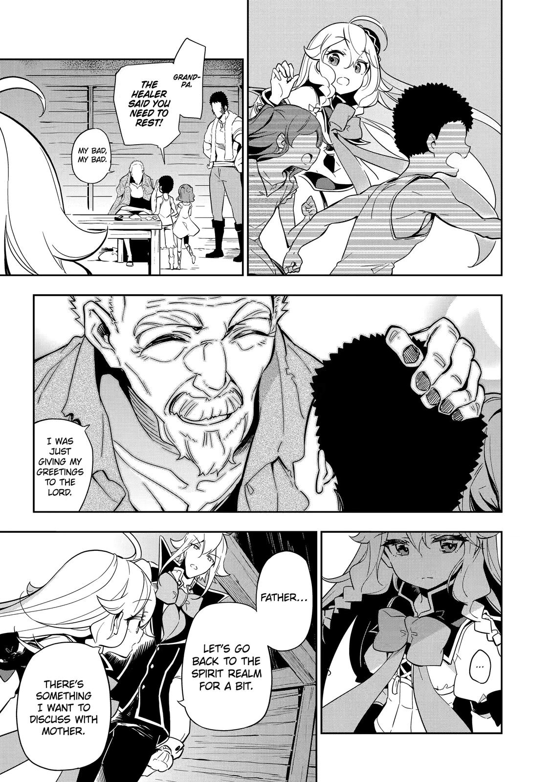 Reincarnated as the Daughter of the Legendary Hero and the Queen of Spirits Chapter 21 29