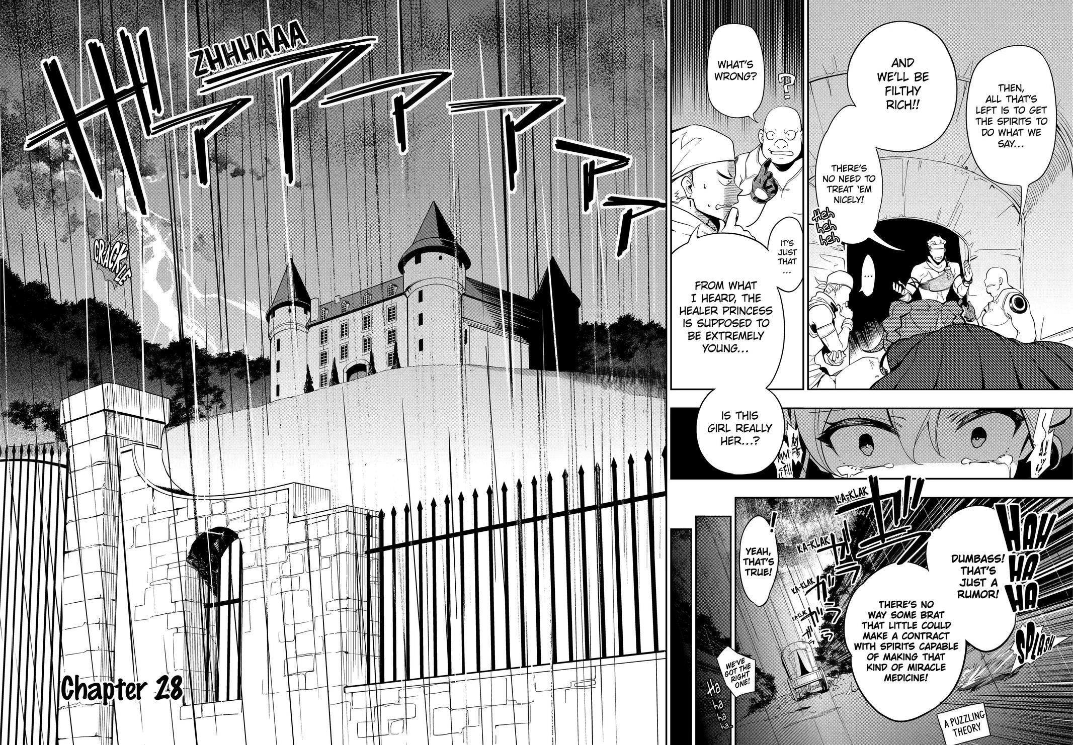 Reincarnated as the Daughter of the Legendary Hero and the Queen of Spirits Chapter 28 2