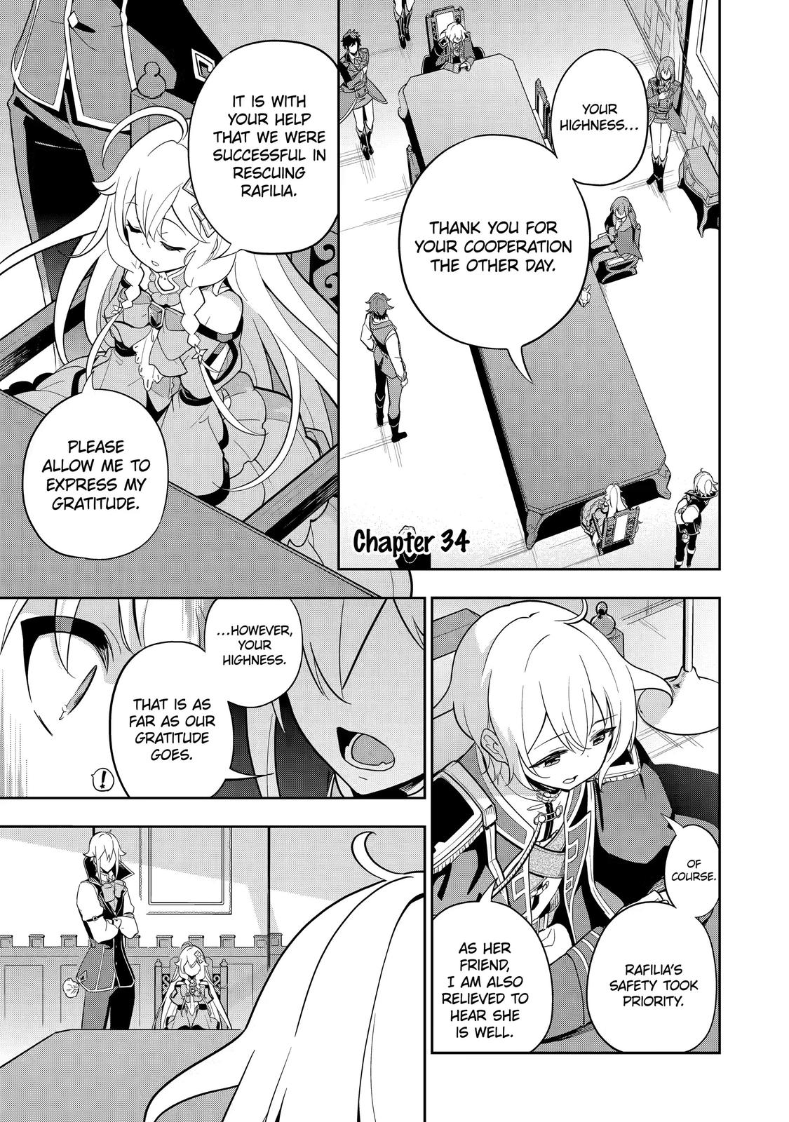 Reincarnated as the Daughter of the Legendary Hero and the Queen of Spirits Chapter 34 1