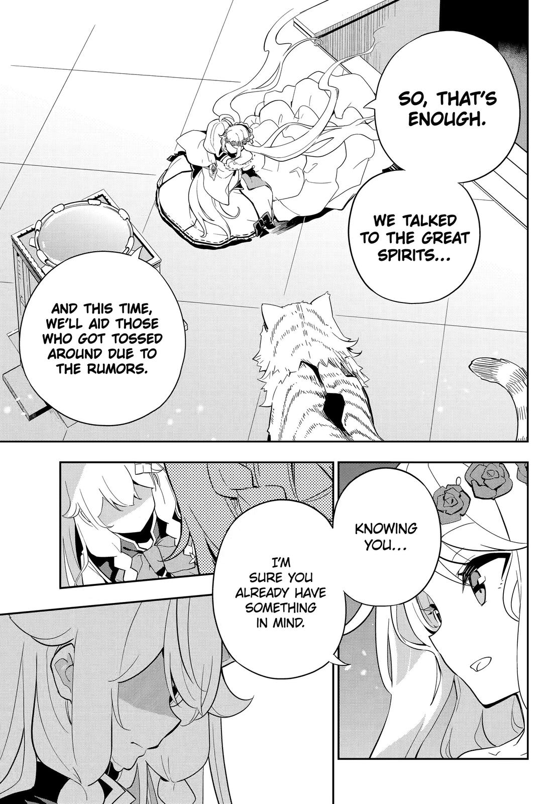 Reincarnated as the Daughter of the Legendary Hero and the Queen of Spirits Chapter 36 27
