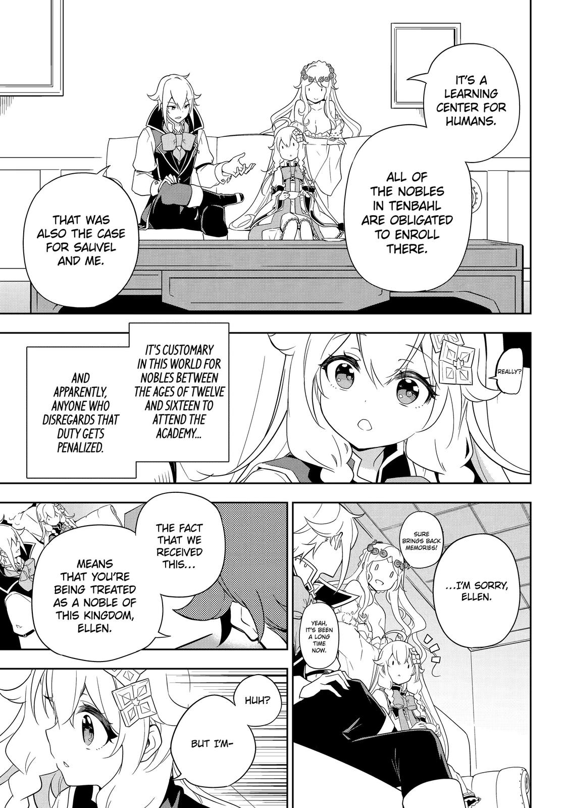 Reincarnated as the Daughter of the Legendary Hero and the Queen of Spirits Chapter 40 5