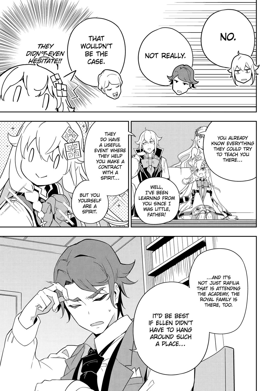 Reincarnated as the Daughter of the Legendary Hero and the Queen of Spirits Chapter 40 7