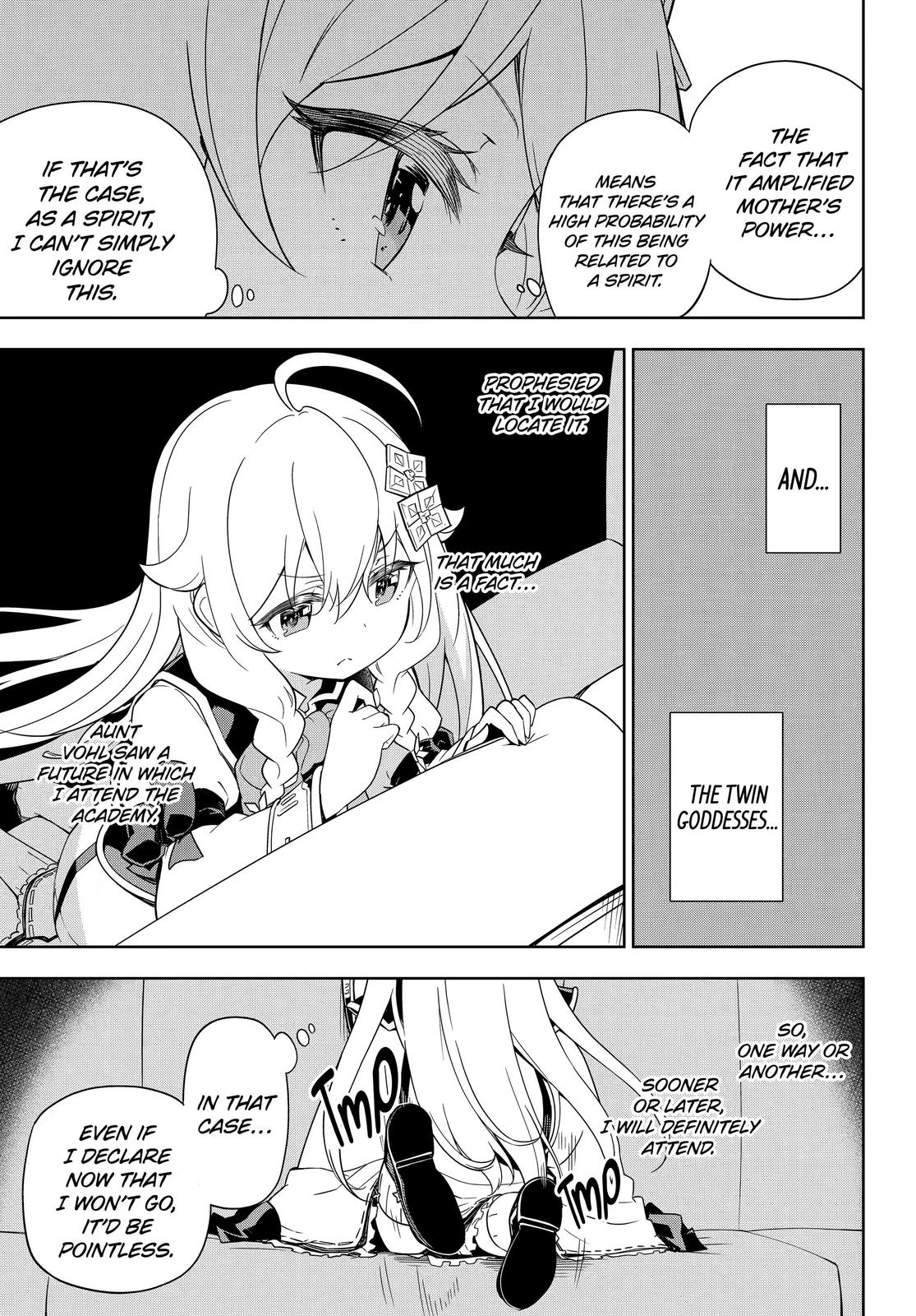 Reincarnated as the Daughter of the Legendary Hero and the Queen of Spirits Chapter 40 19