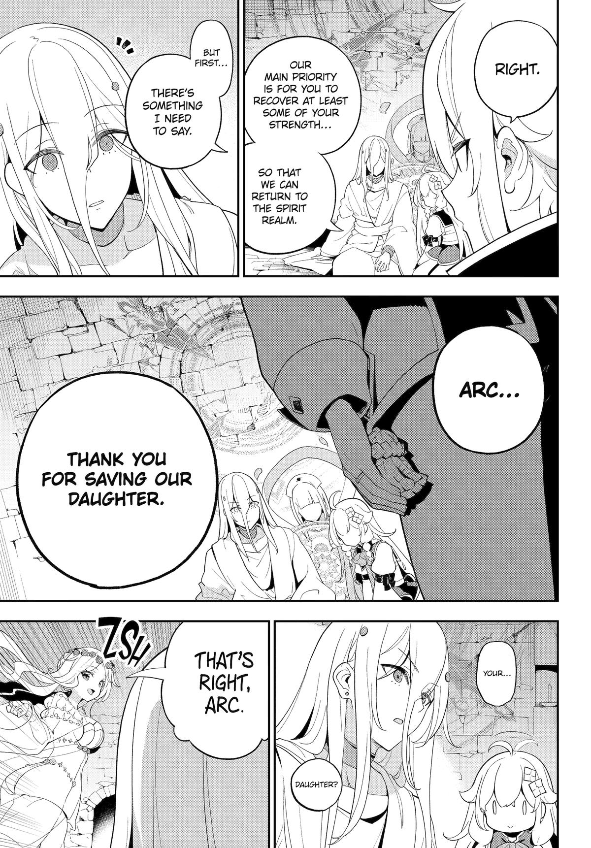 Reincarnated as the Daughter of the Legendary Hero and the Queen of Spirits Chapter 60 22