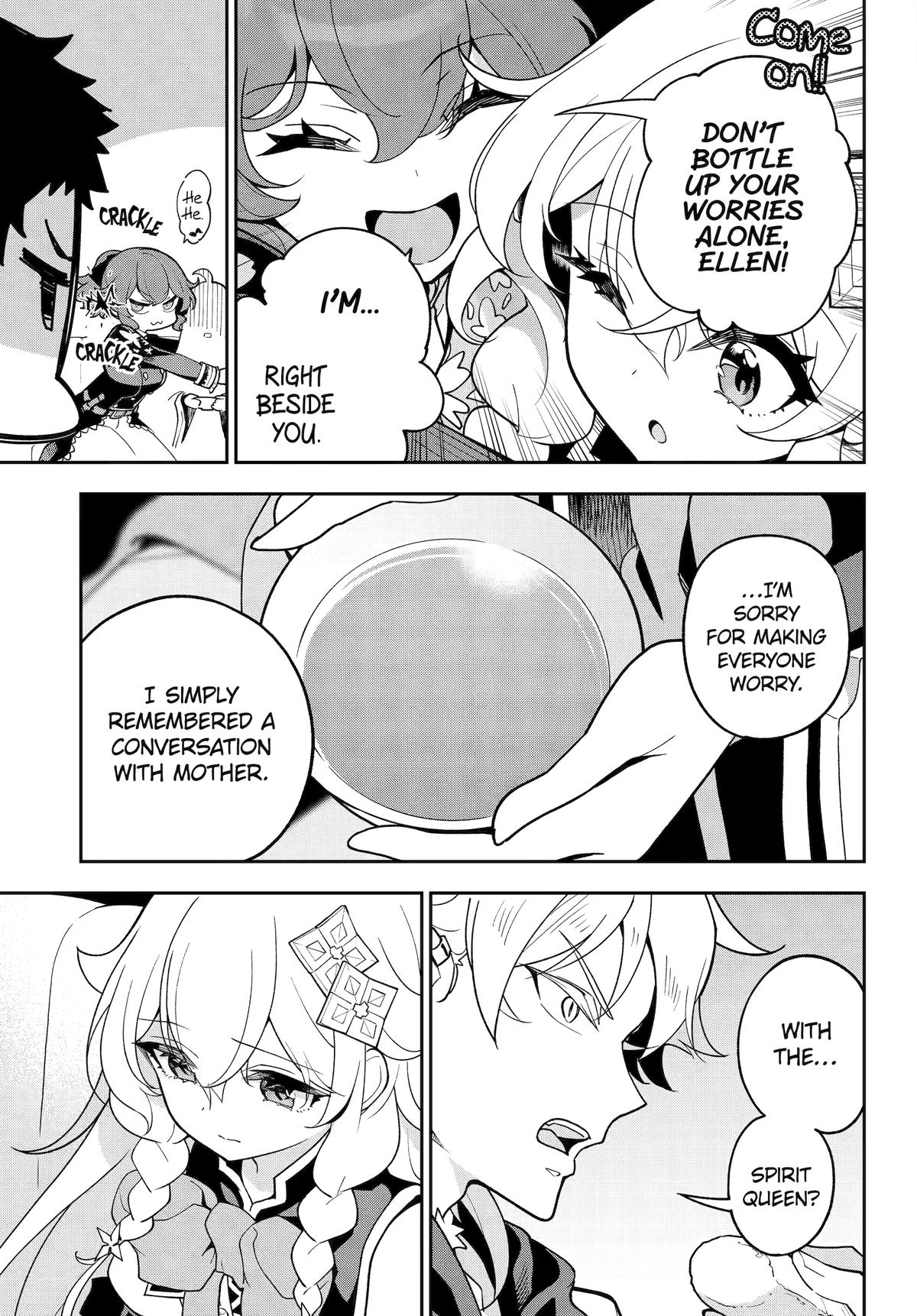 Reincarnated as the Daughter of the Legendary Hero and the Queen of Spirits Chapter 77 11