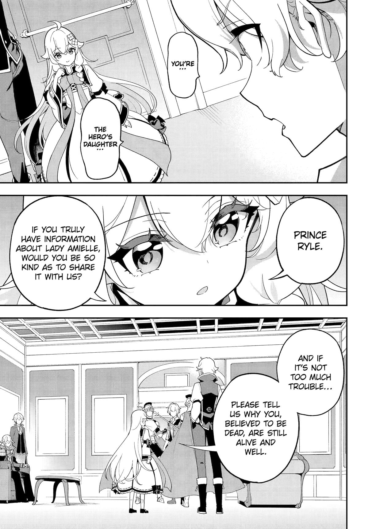 Reincarnated as the Daughter of the Legendary Hero and the Queen of Spirits Chapter 78 17
