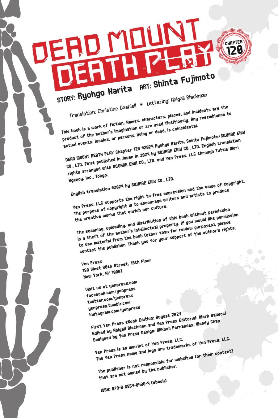 Dead Mount Death Play # 120 21