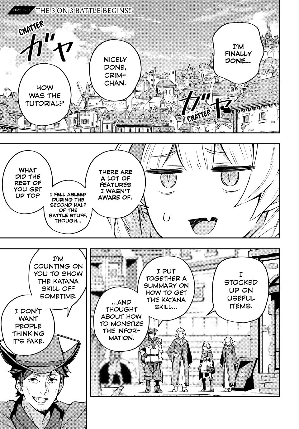Destiny Unchain Online Chapter 13 1