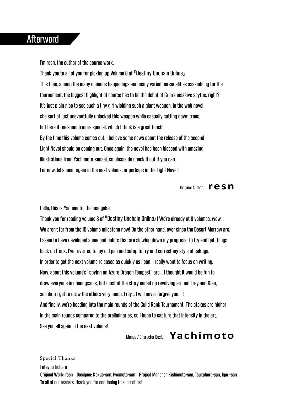 Destiny Unchain Online Chapter 70 14