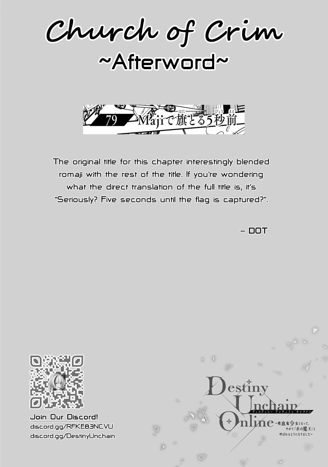 Destiny Unchain Online Chapter 79 20