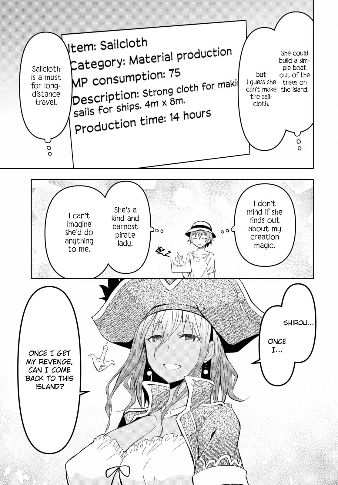 Dungeon Shima de Yadoya wo Yarou! - Souzou Mahou wo Moratta Ore no Hosoude Hanjouki Chapter 10 22