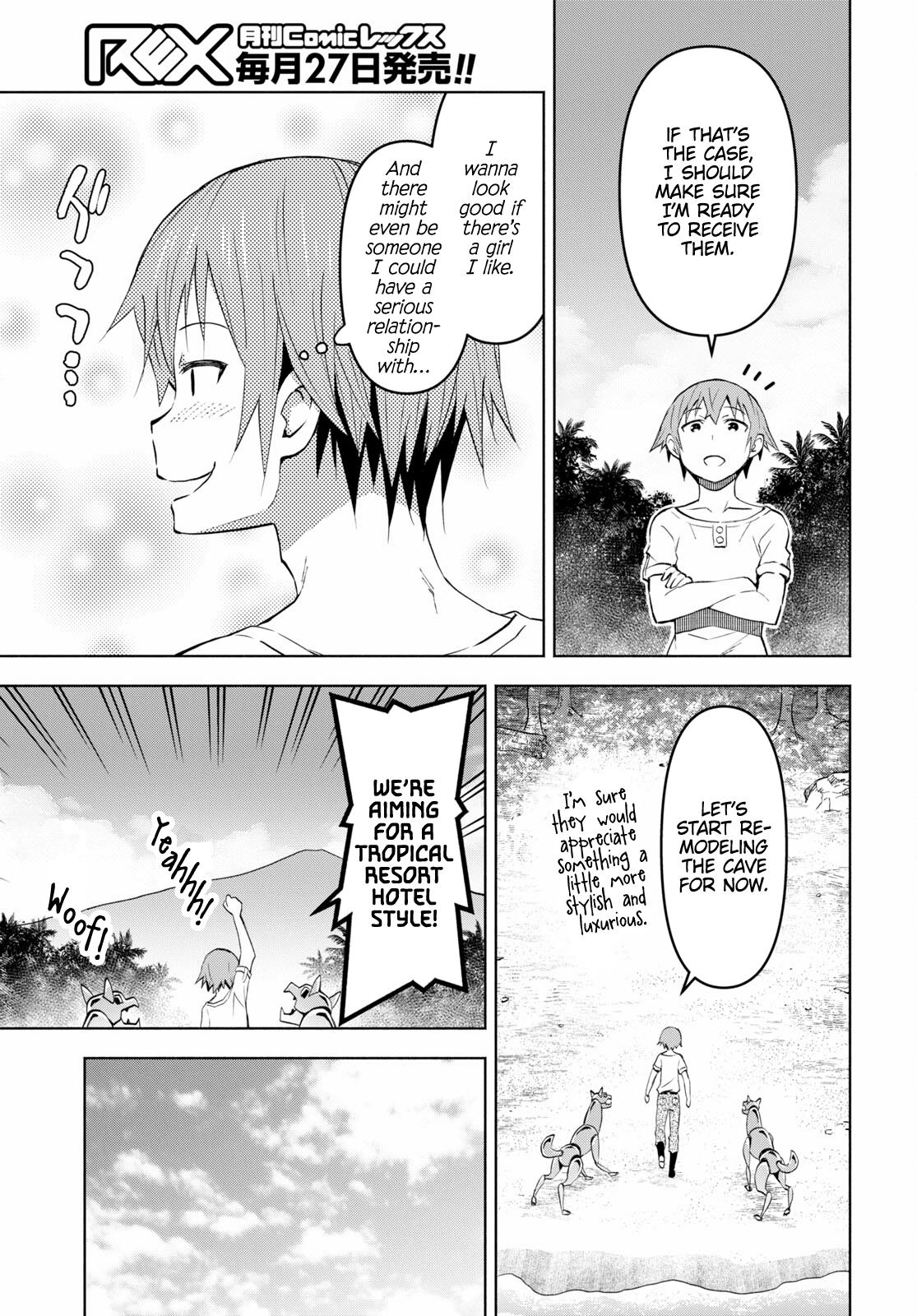 Dungeon Shima de Yadoya wo Yarou! - Souzou Mahou wo Moratta Ore no Hosoude Hanjouki Chapter 32 3